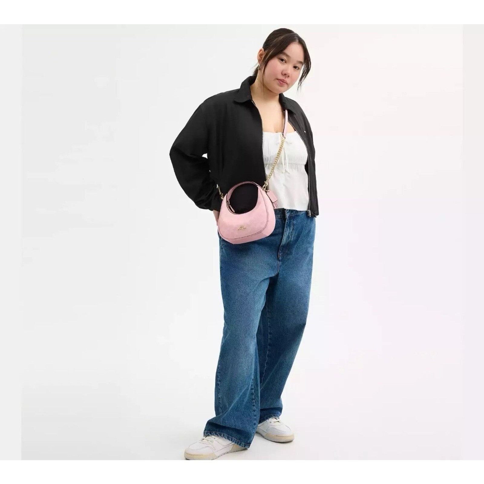 Coach NWT Coach Carmen Mini Crossbody Bag CAM83 Powder Pink Size ONE SIZE - 13 Thumbnail