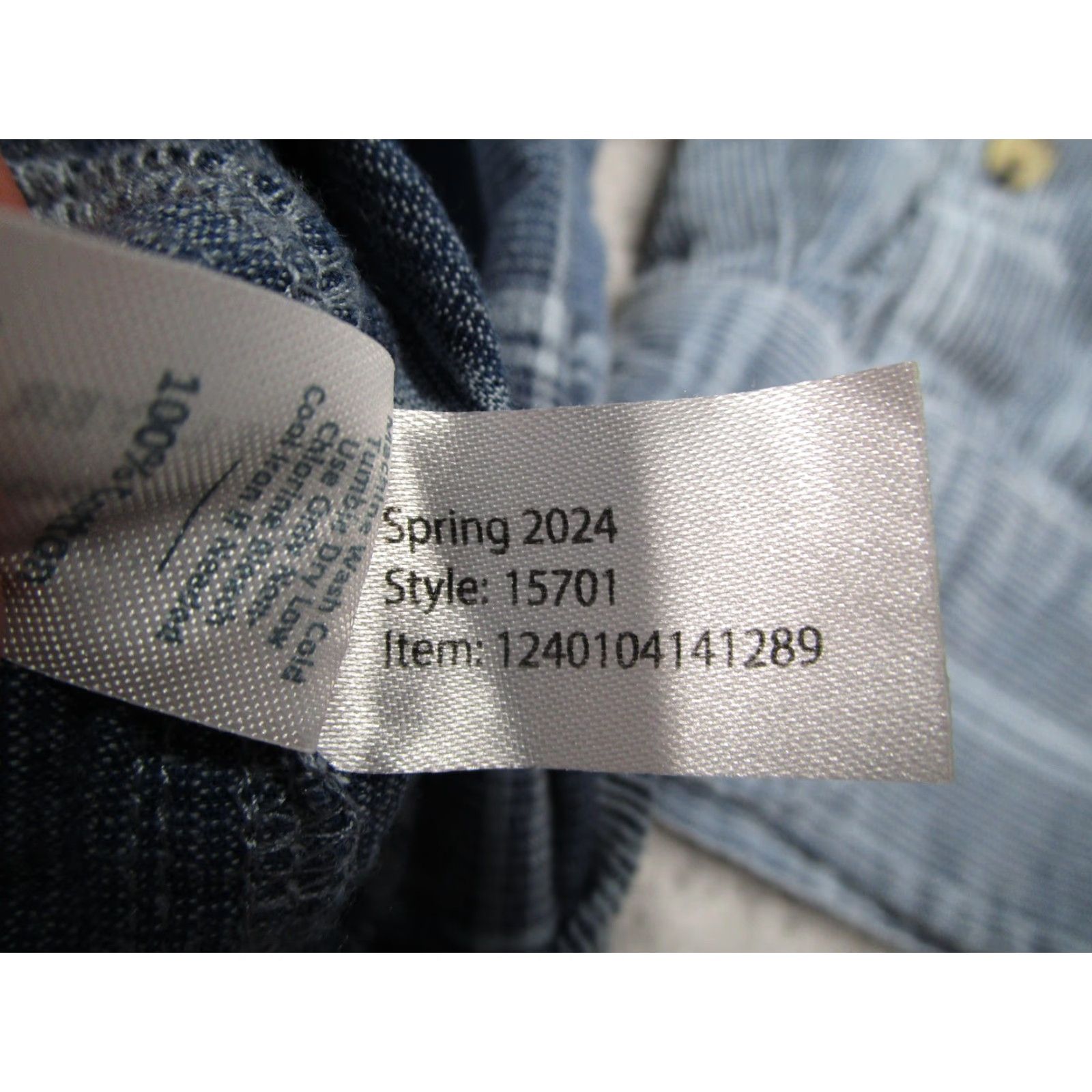 Marine Layer Marine Layer Shirt Mens Large Blue Corduroy Plaid Button Up Long Sleeve Casual Size US L / EU 52-54 / 3 - 4 Thumbnail