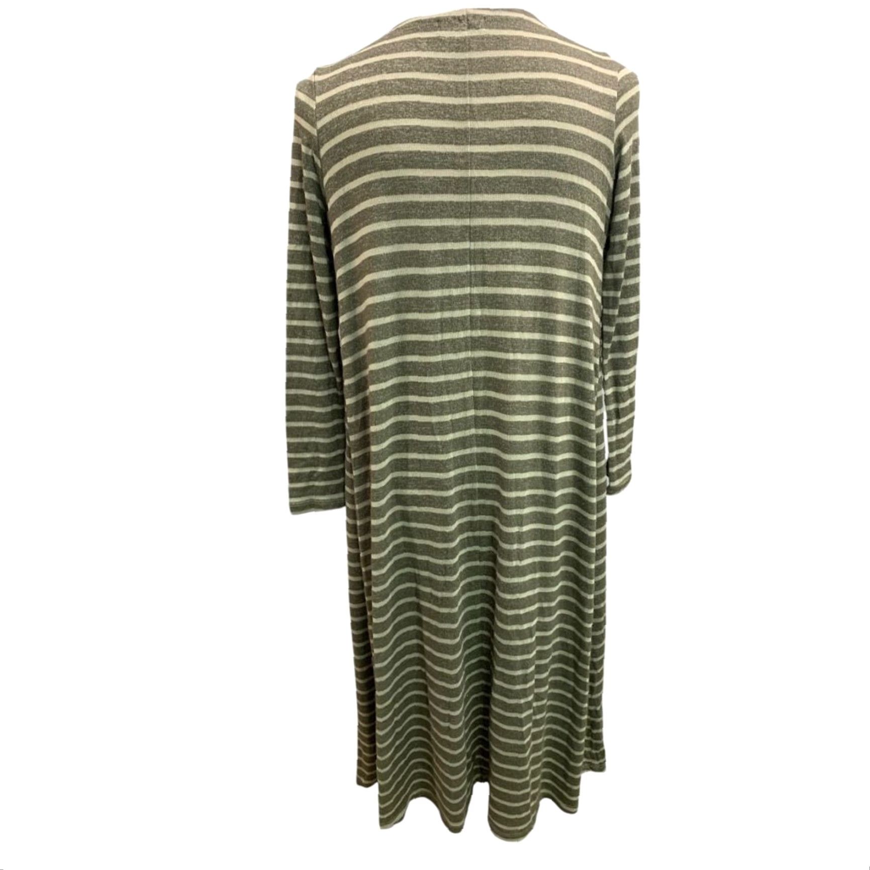 Vintage **XS Green LulaRoe Sarah Cardigan Duster** User: XS Green LulaRoe Sarah Cardigan Duster Size XS / US 0-2 / IT 36-38 - 4 Thumbnail