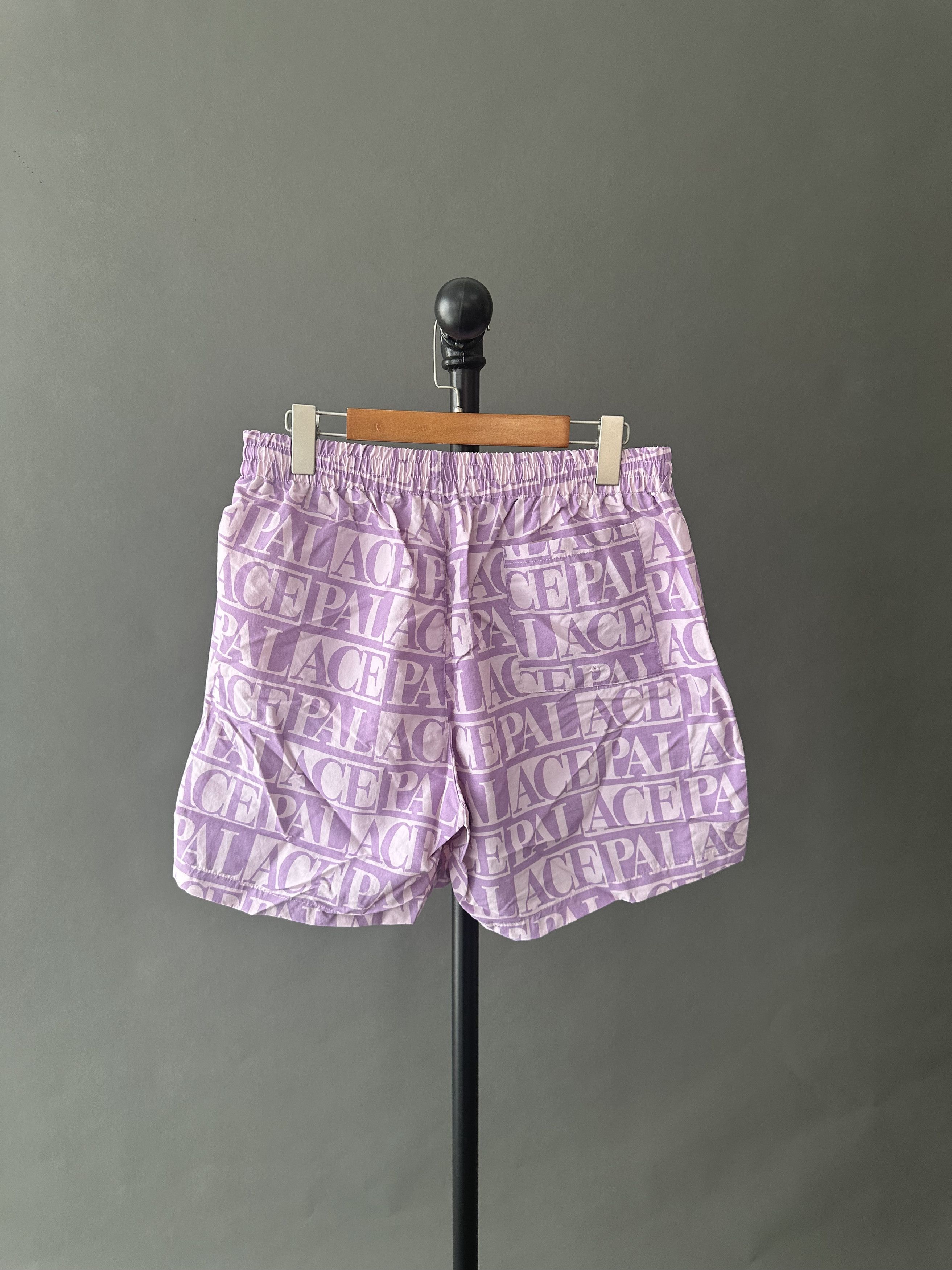 Palace Domino Print Swim Shorts (Lilac) Size US 30 / EU 46 - 2 Thumbnail