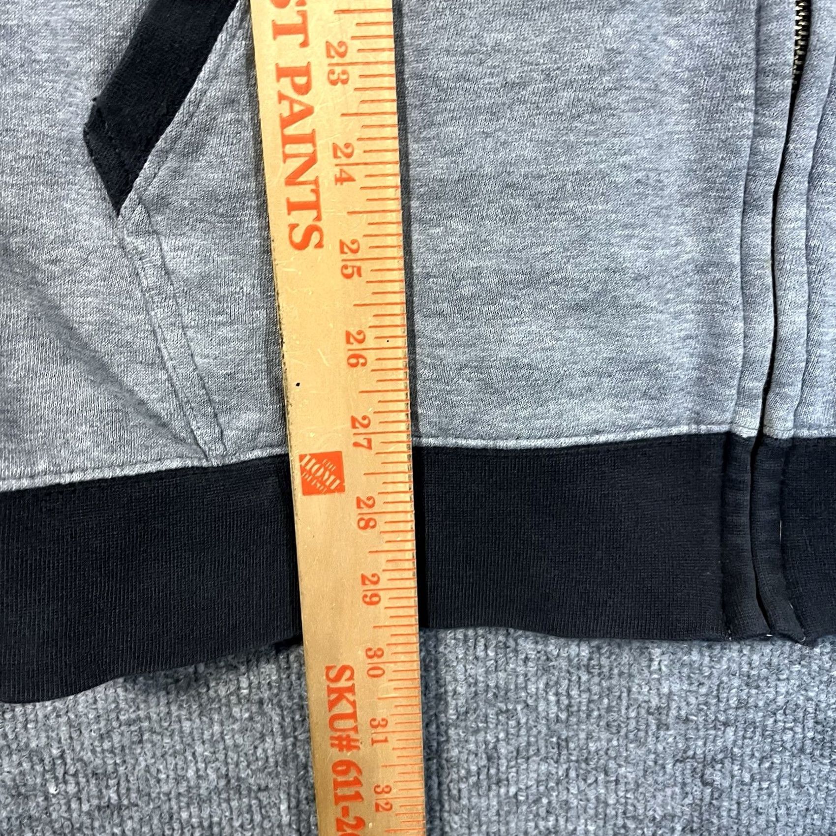 Volcom VINTAGE Volcom Hoodie Large Gray Striped Y2K Skater Surf Grunge Full Zip Mens Size US L / EU 52-54 / 3 - 5 Thumbnail
