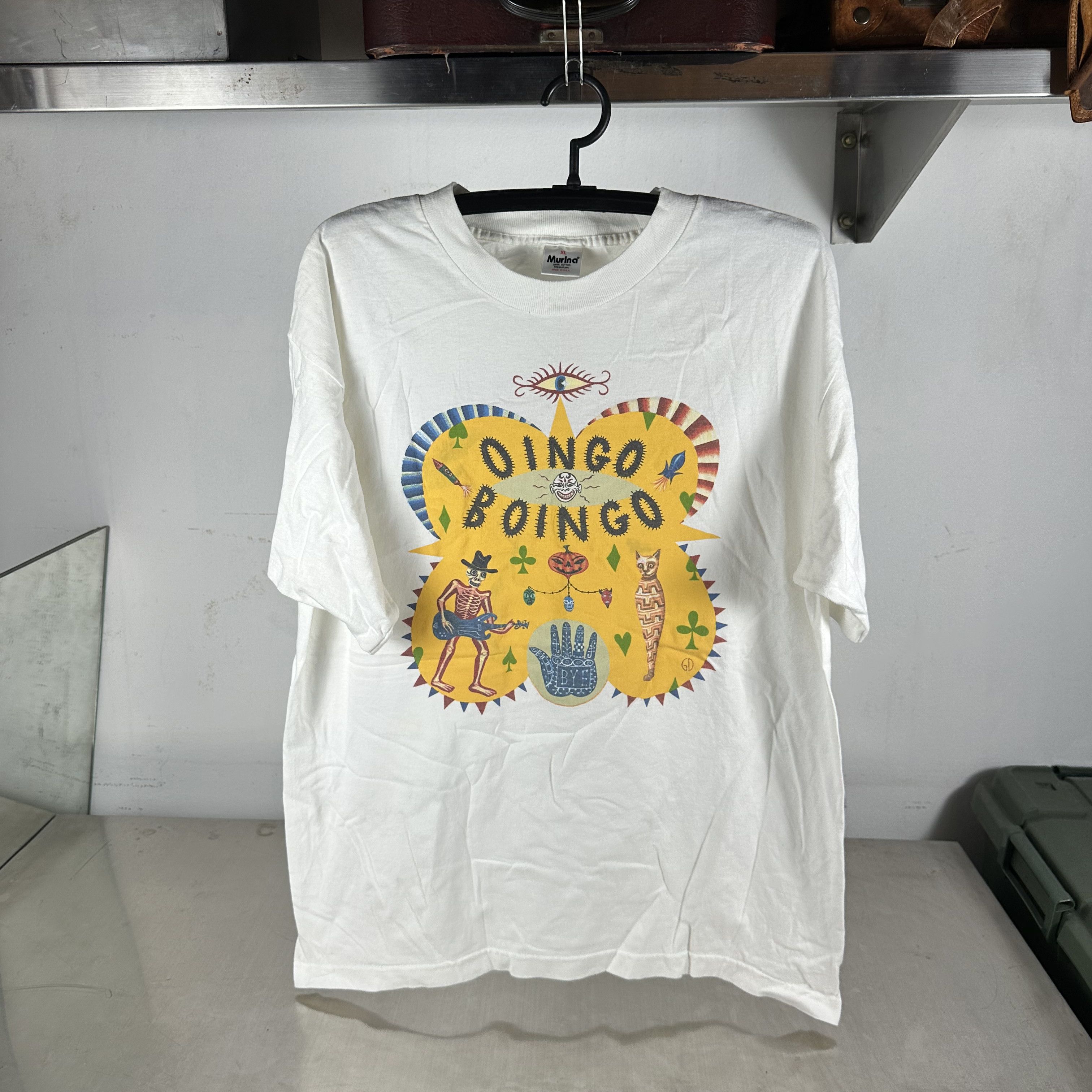 1995 Oingo Boingo Dia De Los Muertos Farewell Tour T-Shirt