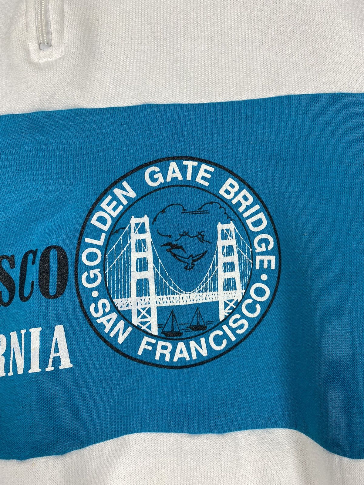 Vintage Vintage 90s San Francisco Golden Gate Bridge Sweatshirt Size US L / EU 52-54 / 3 - 7 Thumbnail