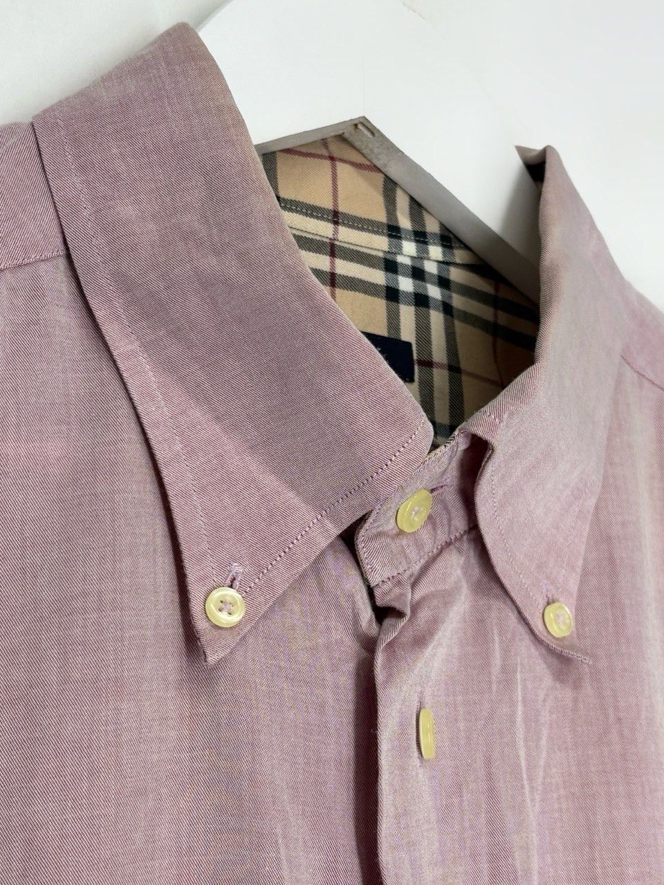 Burberry Burberry Vintage Nova Check Cotton Shirt Long Sleeve Size US XL / EU 56 / 4 - 12 Thumbnail