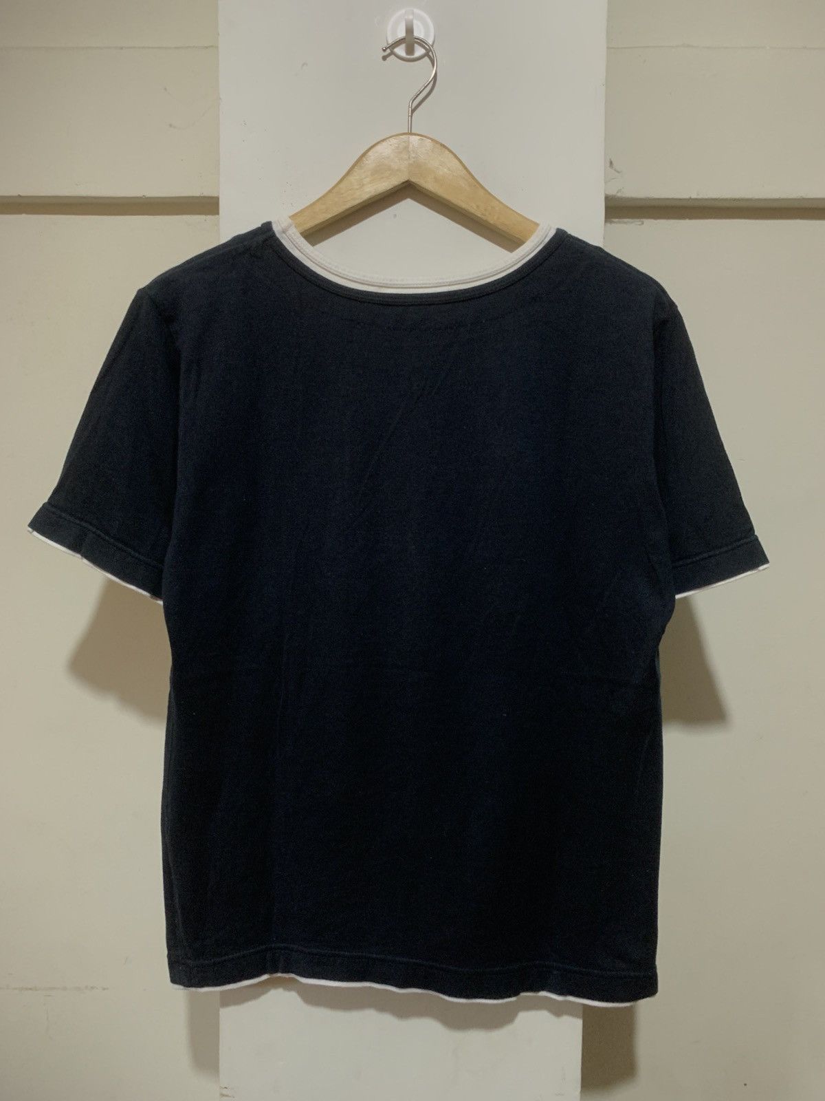 Le Grande Bleu (L.G.B.) Japanese Commontage Poem Double Layer Tee Shirt Size US L / EU 52-54 / 3 - 16 Thumbnail