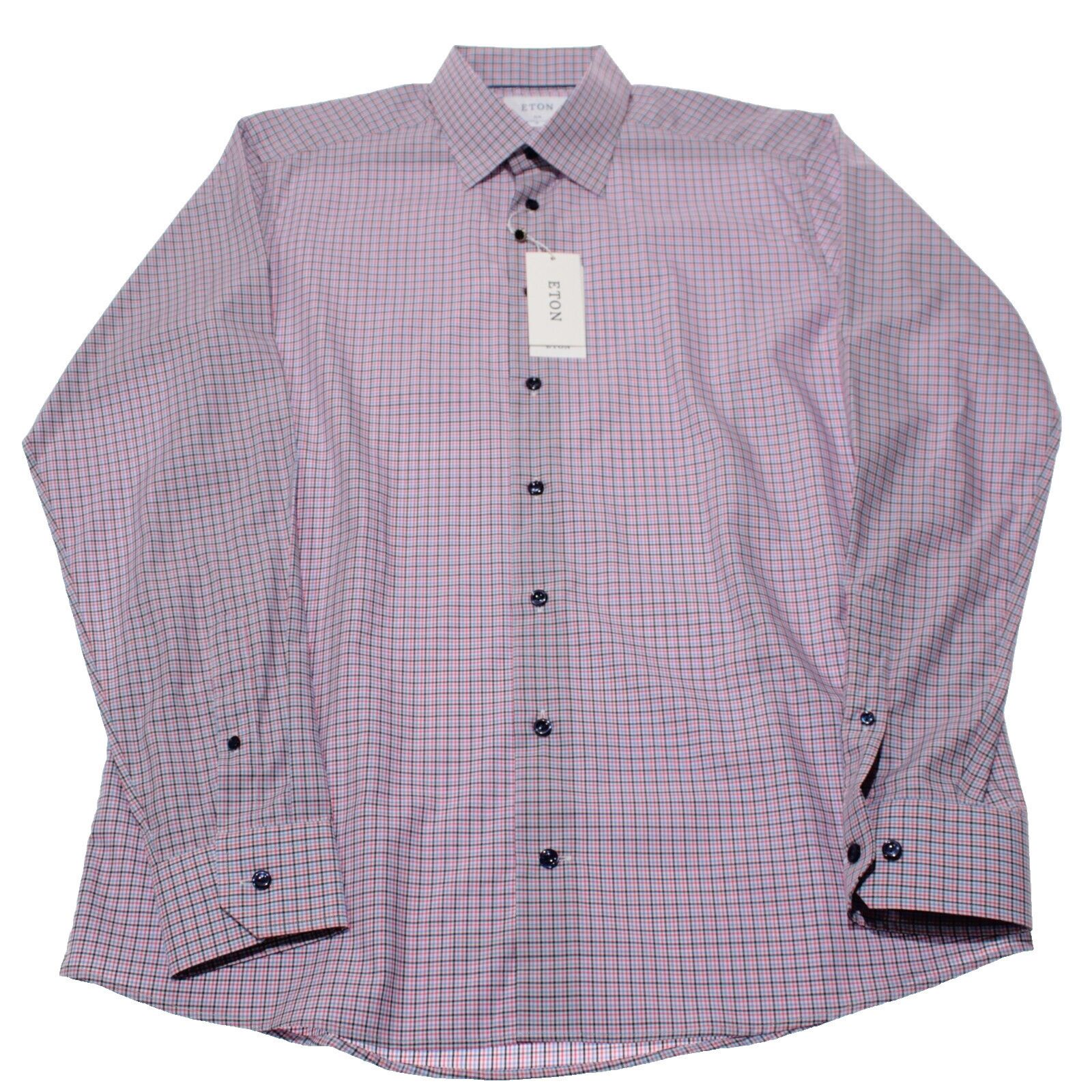 Eton Eton New with tags Shirt Size XL US In Blue Size US XL / EU 56 / 4 - 3 Thumbnail