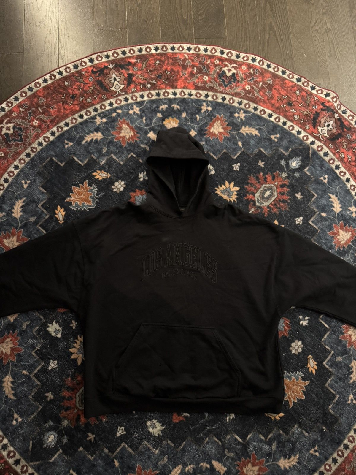 Balenciaga BALENCIAGA LOS ANGELES HOODIE Size US S / EU 44-46 / 1 - 1 Thumbnail