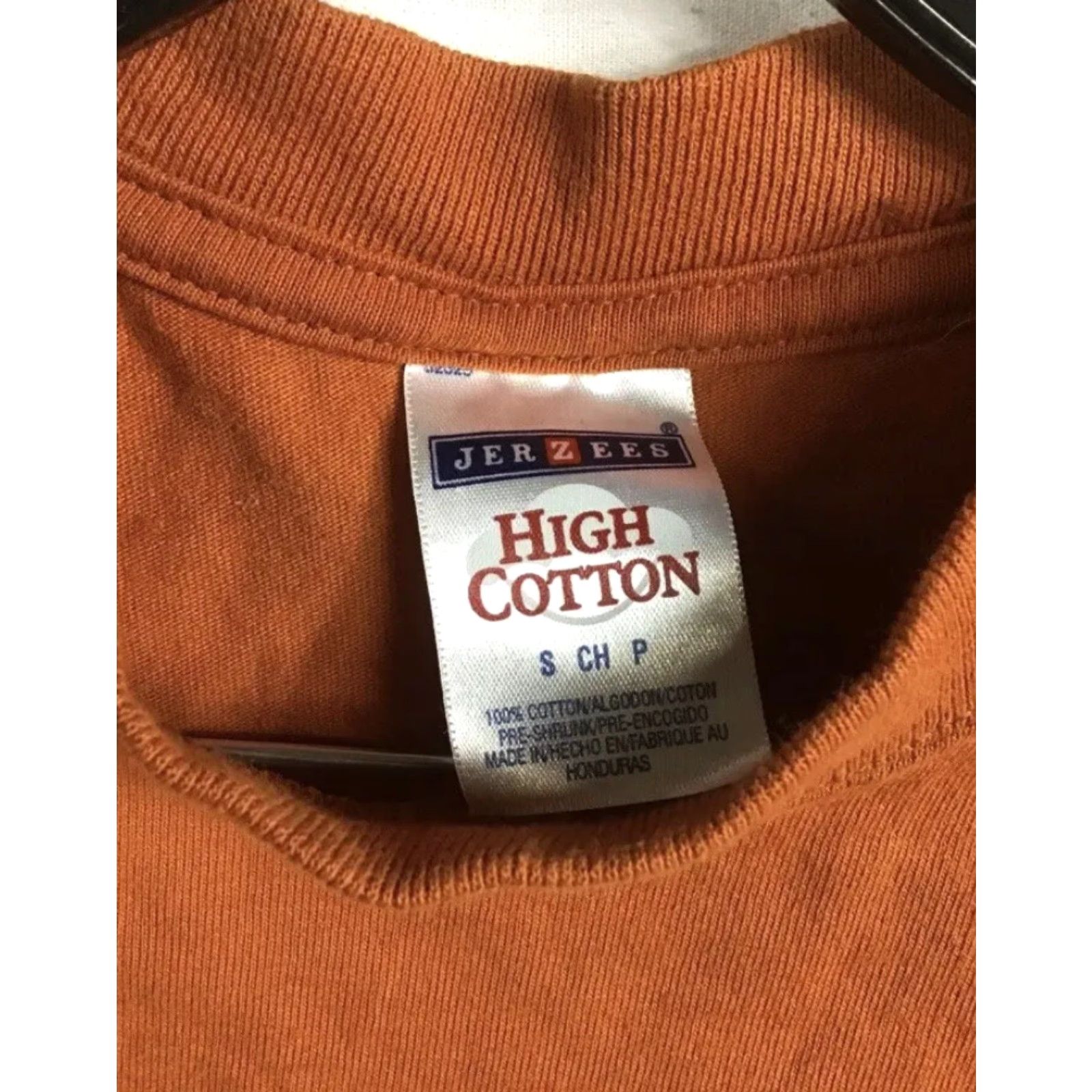 Jerzees VINTAGE Jerzees T-Shirt University of Texas Longhorns Burnt Orange Small Mens Austin, TX UT Shirt Size US S / EU 44-46 / 1 - 5 Thumbnail