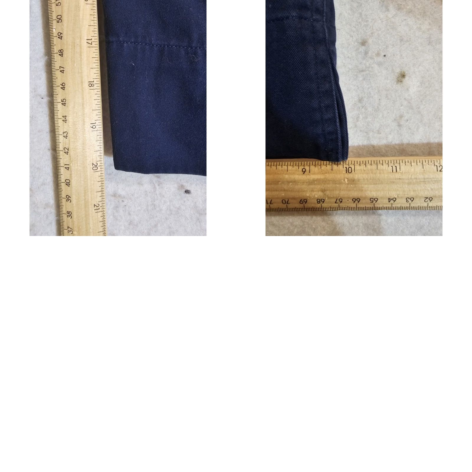 Ralph Lauren VINTAGE Polo Ralph Lauren Buckle Back Short Pants US Marine Division Womens 12 Blue 90s Capri Pants Size 34" / US 12 / IT 48 - 10 Thumbnail