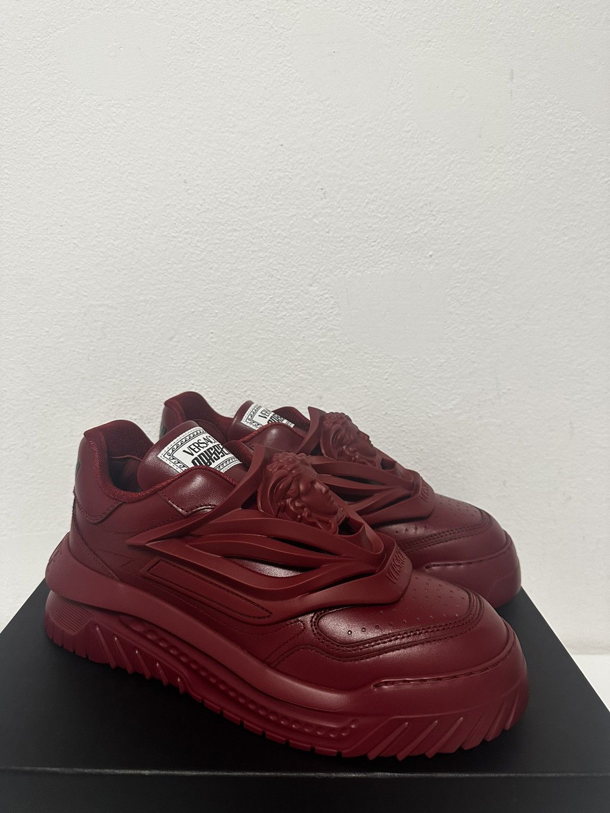 Versace Versace Odissea Bordeaux Sneakers Size US 10 / EU 43 - 1 Thumbnail