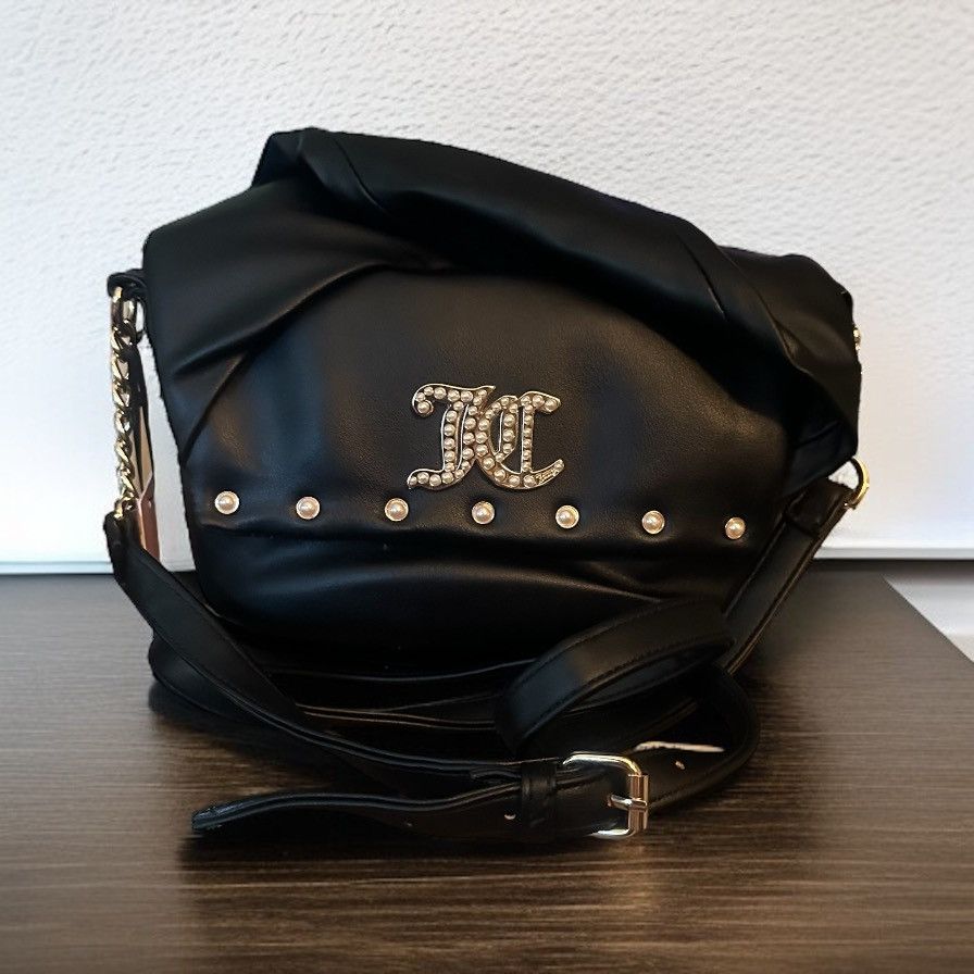Juicy Couture Juicy Couture liquorice Soft Bow crossbody bag Size ONE SIZE - 1 Thumbnail