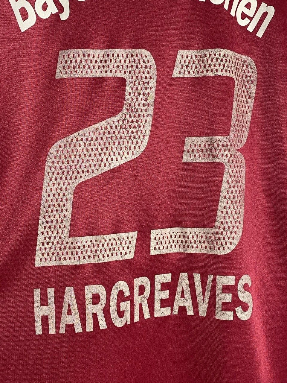 Adidas Vintage Adidas #23 Hargreaves Bayern Munich Soccer Jersey Size US XL / EU 56 / 4 - 15 Thumbnail