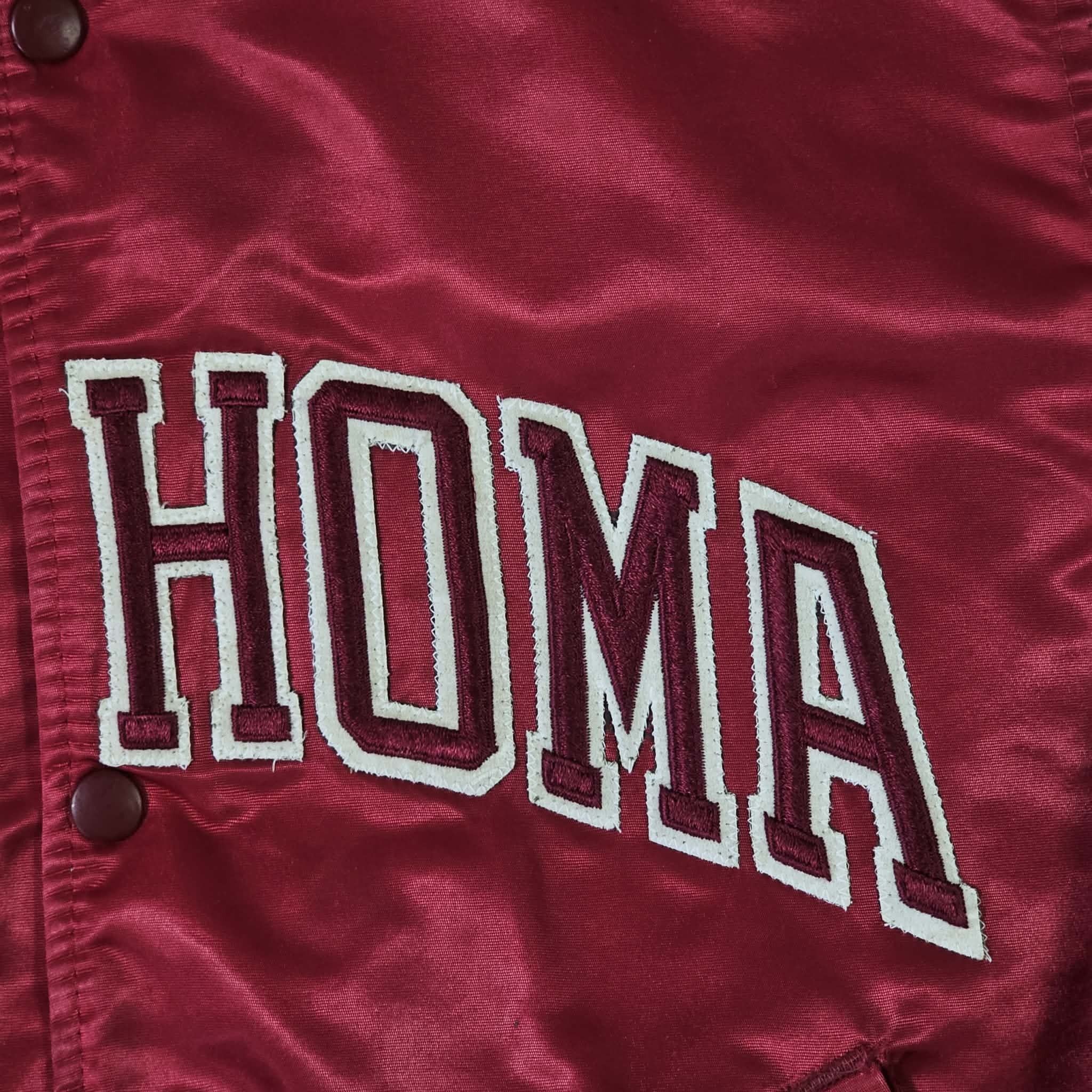Starter Oklahoma Sooners Vintage 80s Satin Bomber Jacket Coat Size US M / EU 48-50 / 2 - 5 Thumbnail