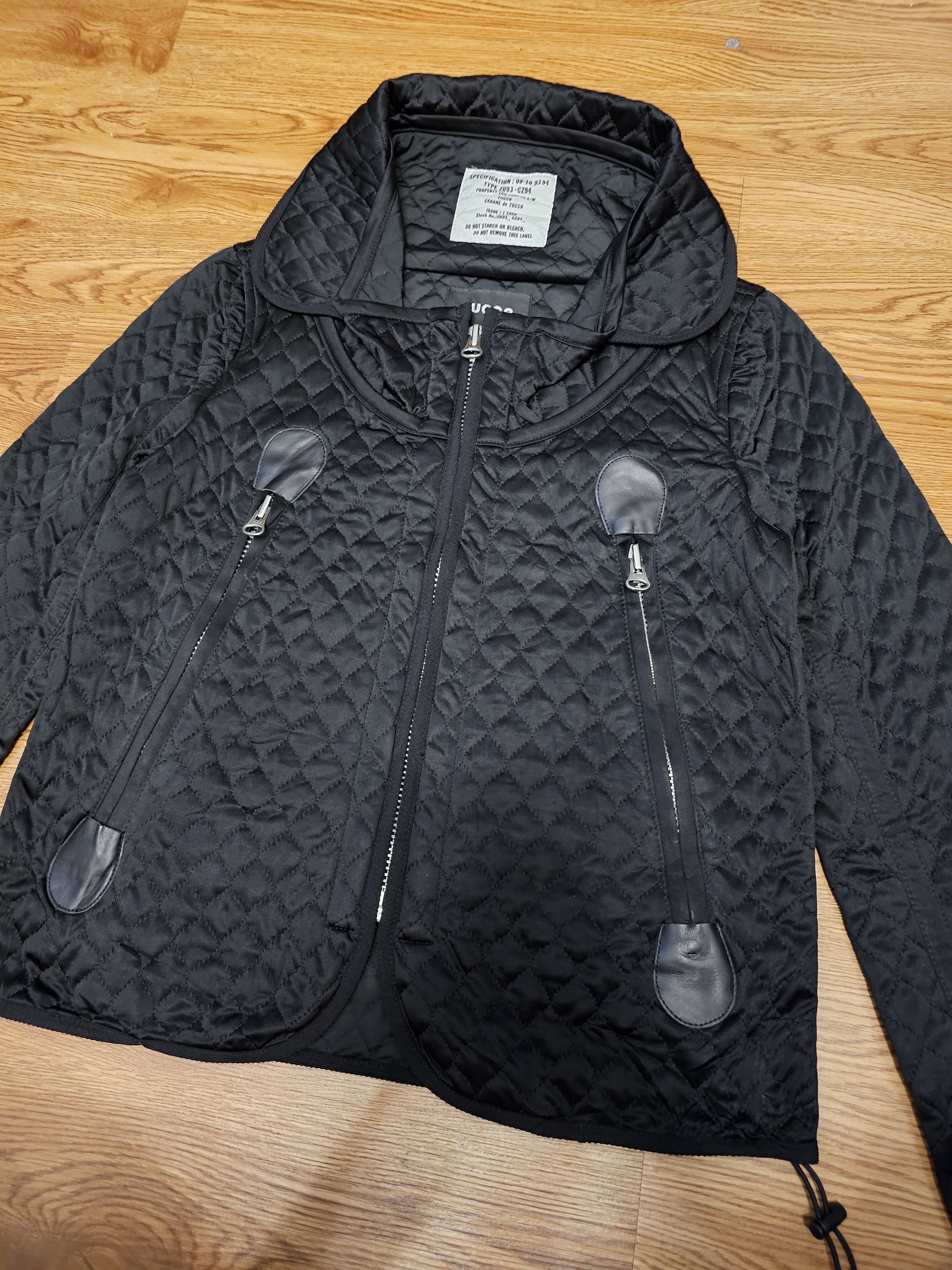 Zucca Vintage Zucca Cropped Quilted Bomber Jacket Size US XS / EU 42 / 0 - 3 Thumbnail