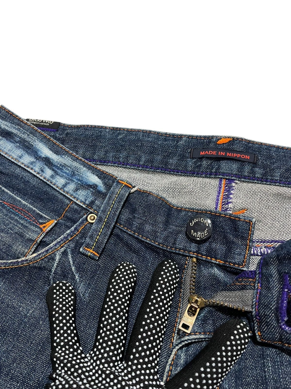 Designer × Japanese Brand × Vintage BLUE WAY JAPANESE BRAND JEANS Size US 32 / EU 48 - 6 Thumbnail