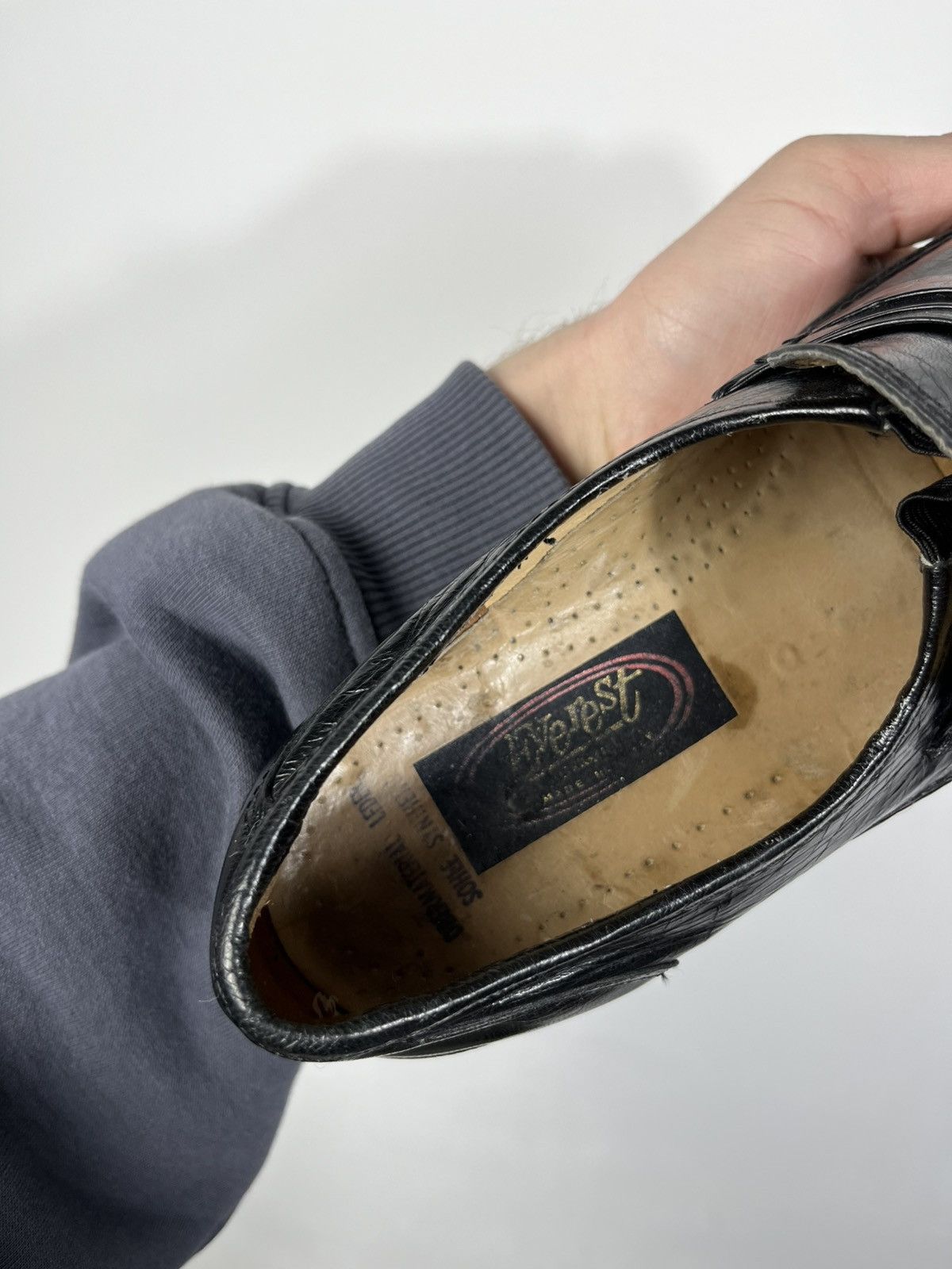 Other Men’s Black Leather Loafers EU 40 Classic Slip On Size US 6 / EU 39 - 13 Thumbnail