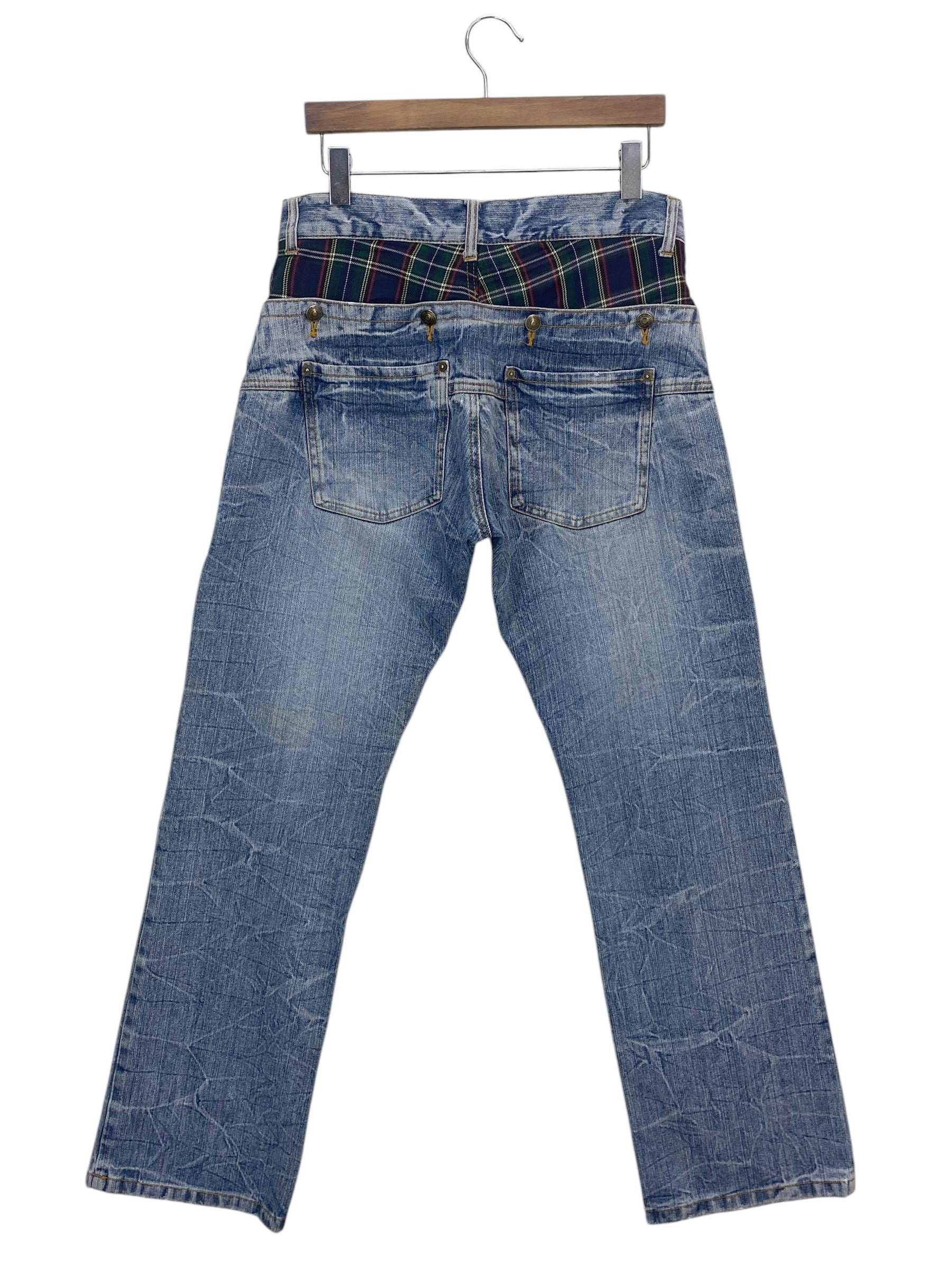 Other Daily Tropics Jeans Double Waist Light Wash Pants Workwear Size US 33 - 1 Thumbnail
