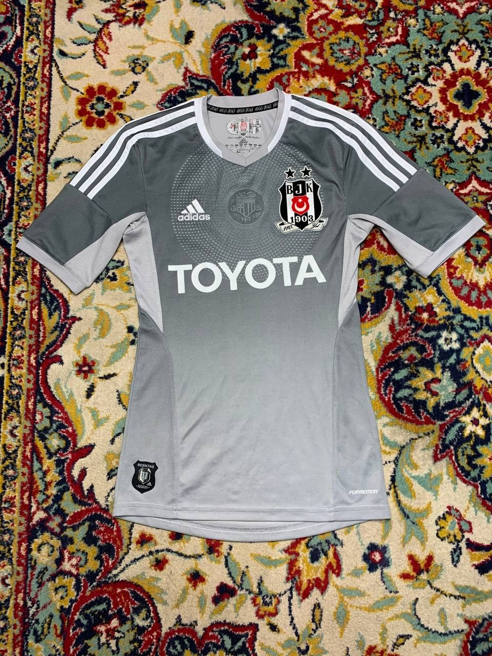 Adidas BESIKTAS TURKEY 2013/2014 FOOTBALL SHIRT JERSEY THIRD Size US XS / EU 42 / 0 - 1 Thumbnail