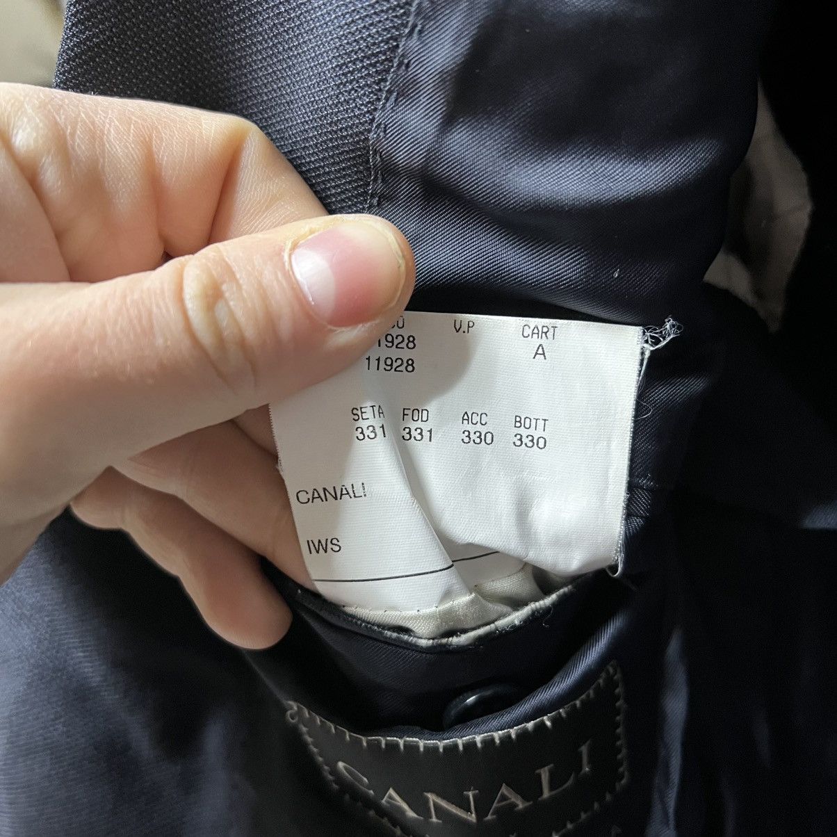 Canali Canali Blazer Suit Jacket Men’s size 48 Size 48R - 8 Thumbnail