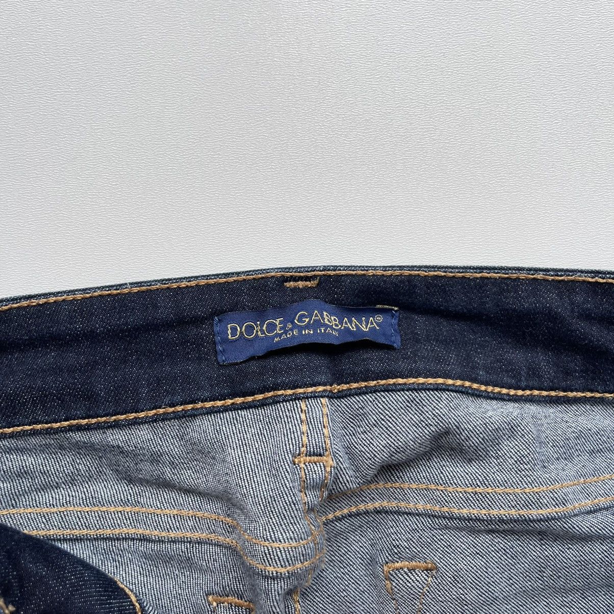 Dolce & Gabbana Dolce & Gabbana Women’s Collection Distressed Straight Jeans Size 28" / US 6 / IT 42 - 9 Thumbnail