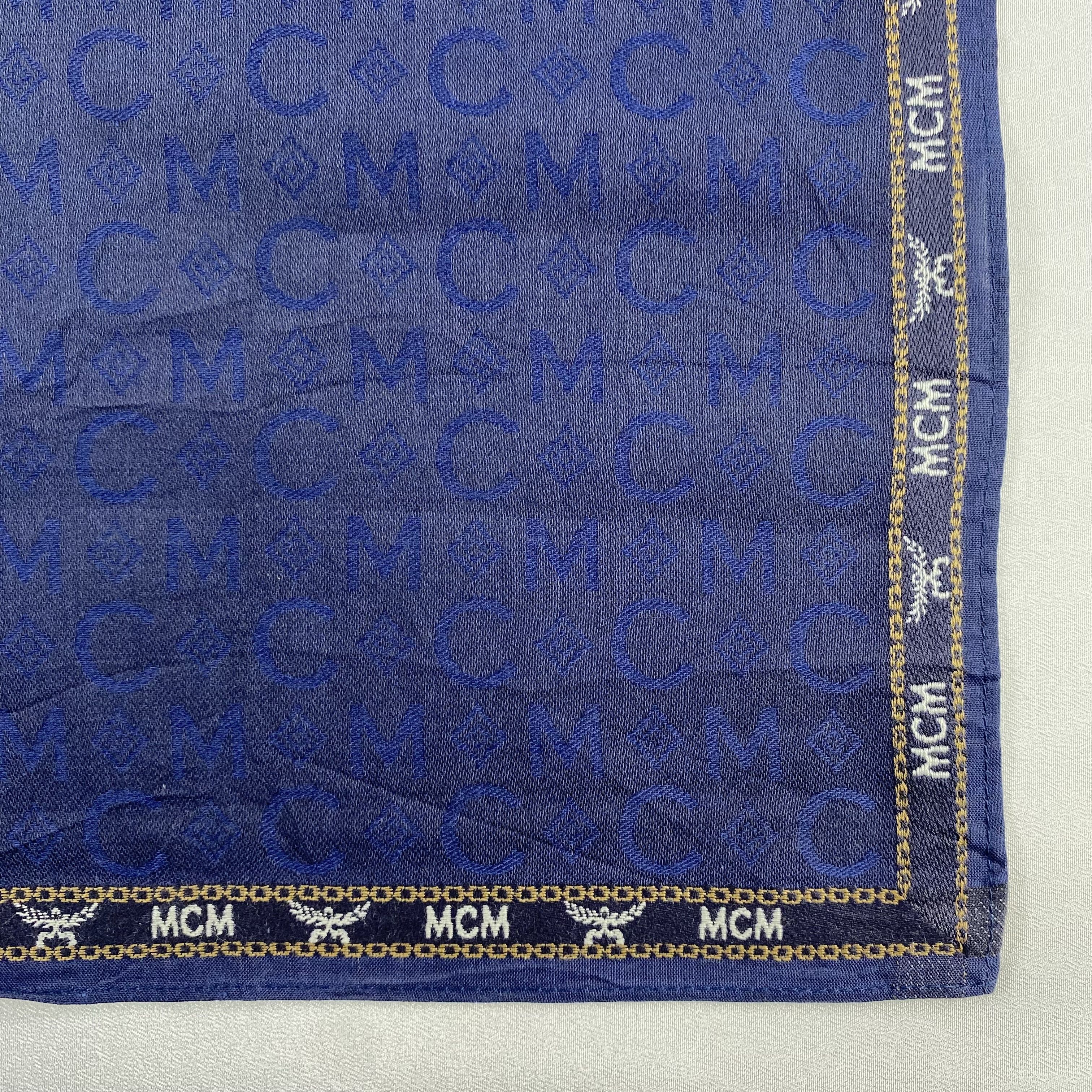 MCM × Vintage MCM Neckerchief / Bandana / Handkerchief-P912 Size ONE SIZE - 3 Thumbnail
