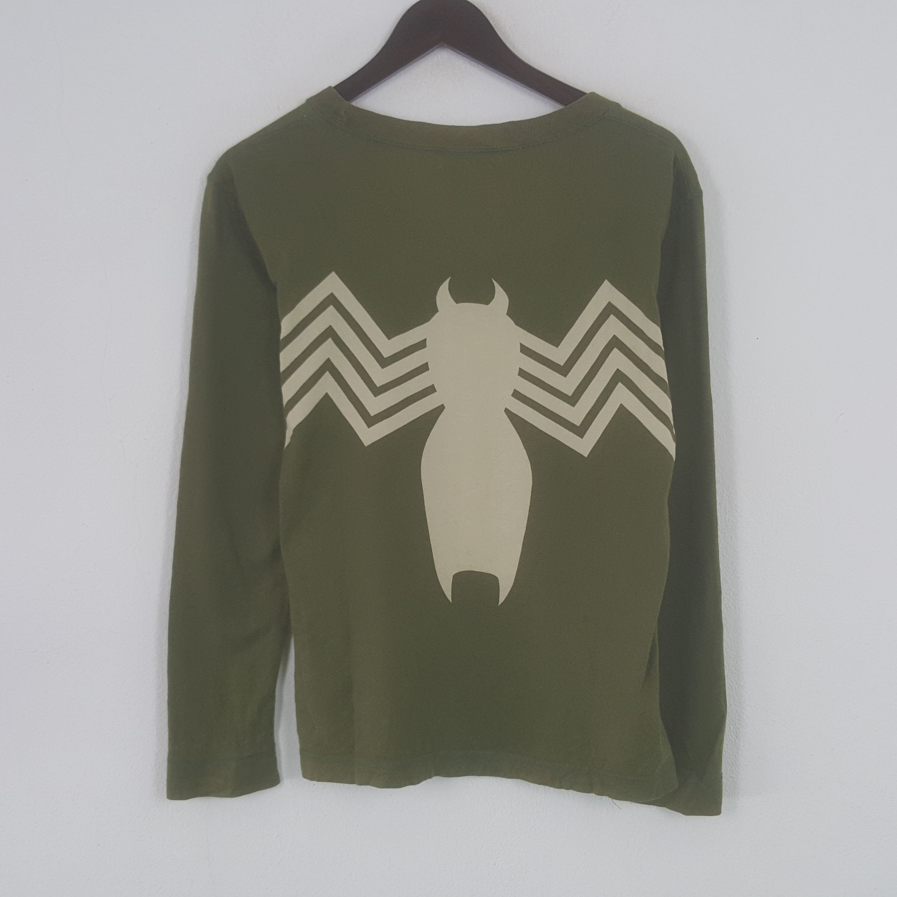 Hysteric Glamour × Japanese Brand × Vintage Vintage Hysteric Glamour Spider Long Sleeve Tshirt Size US S / EU 44-46 / 1 - 3 Thumbnail