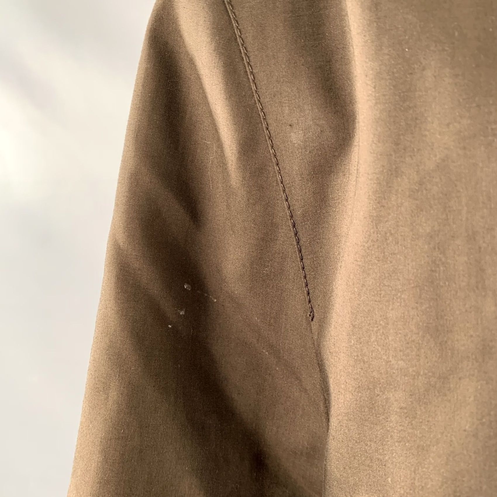 Salvatore Ferragamo SALVATORE FERRAGAMO Coat Brown Cotton Blend Size 44 Mens Size US S / EU 44-46 / 1 - 7 Thumbnail