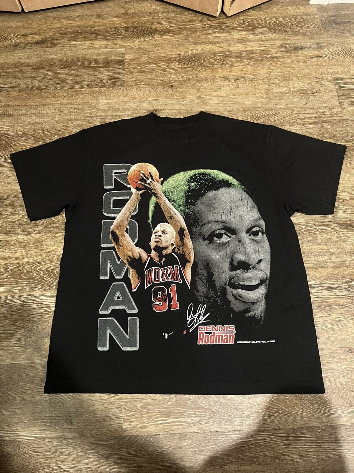 Pacsun Pacsun Dennis Rodman graphic Tee Size US M / EU 48-50 / 2 - 1 Thumbnail