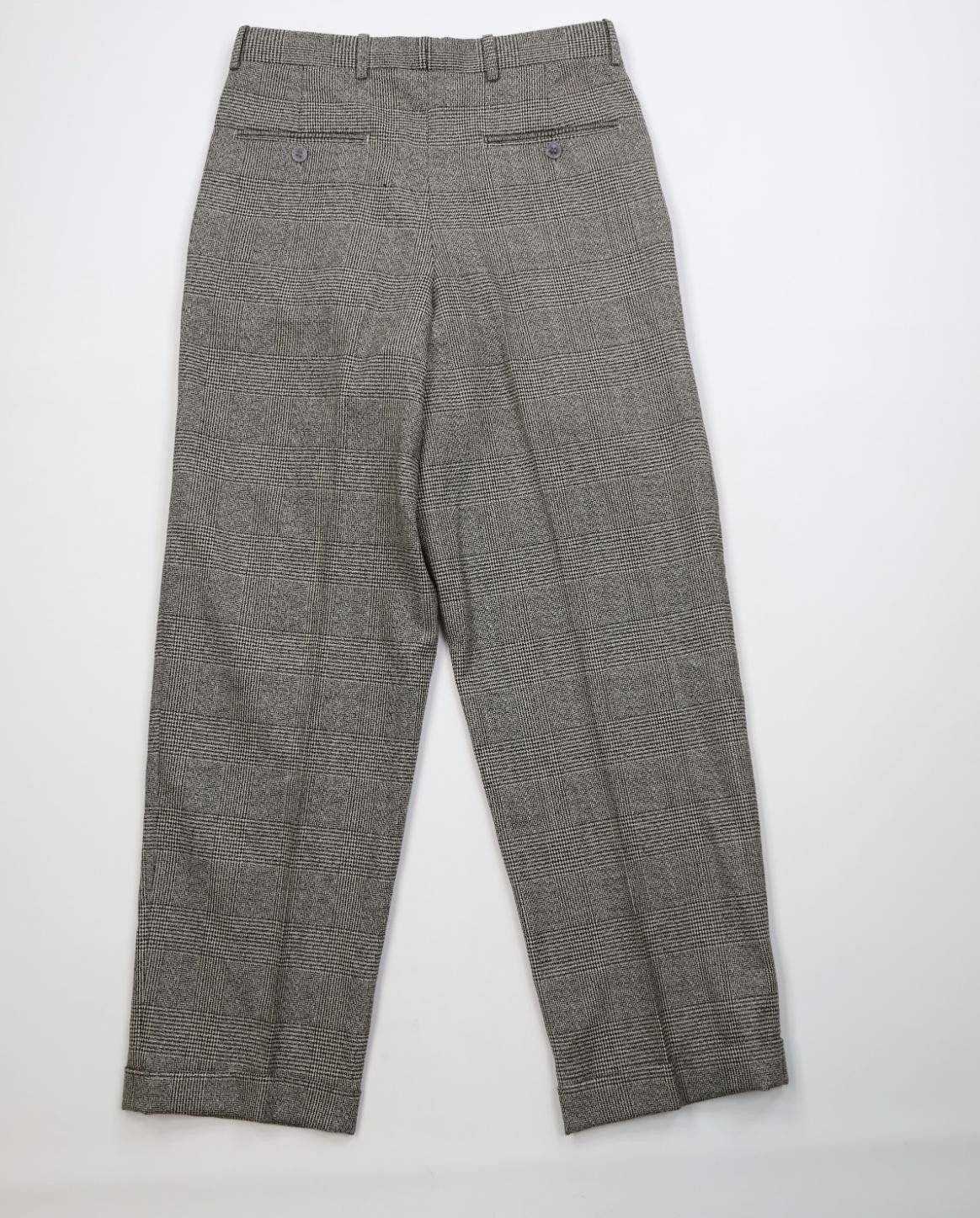 Vintage Vintage 90s Streetwear Wide Leg Chino Pants Houndstooth Size US 29 - 10 Thumbnail