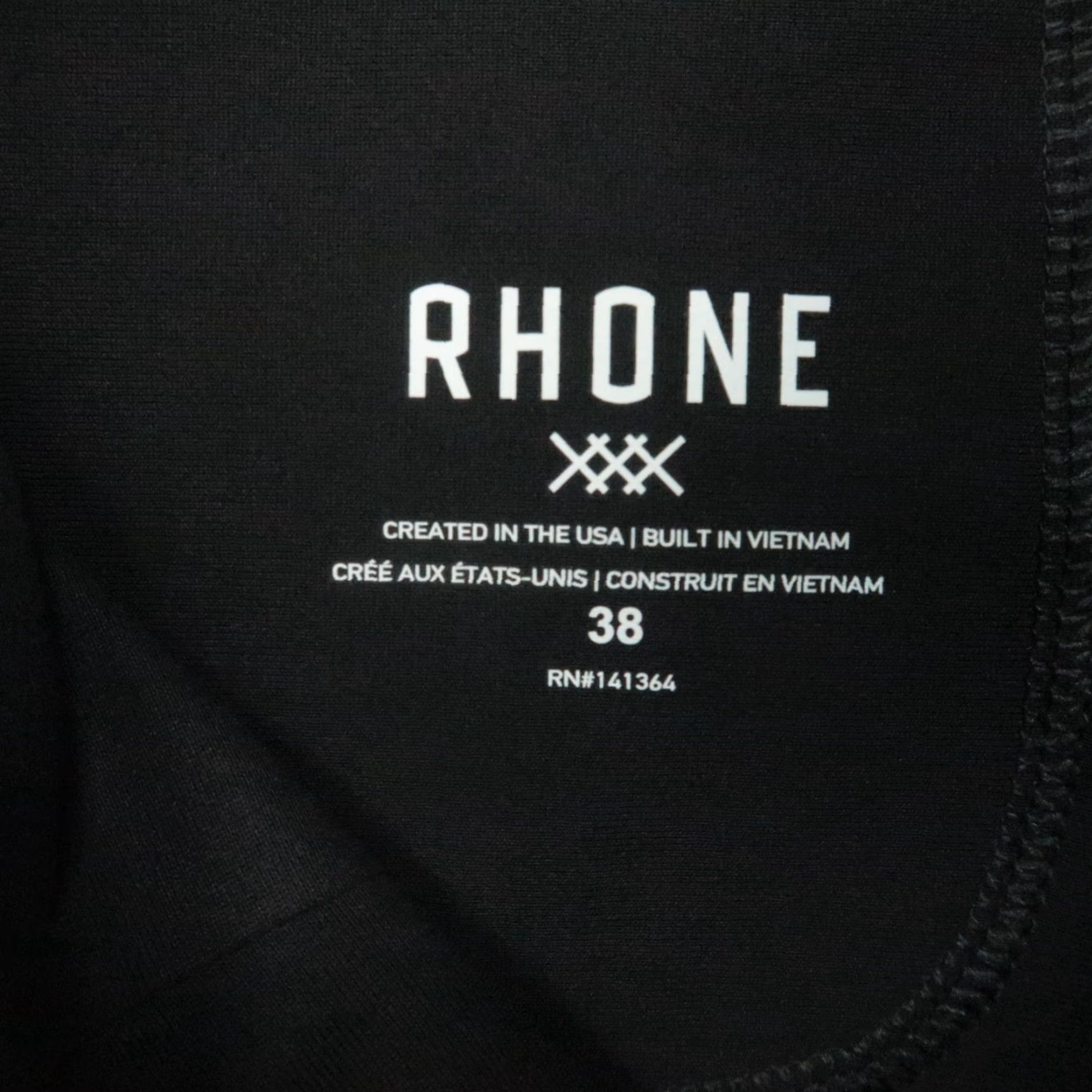 Rhone Rhone Pants Mens 38x26 Black Commuter Skinny Chino Performance Lightweight NWT Size US 38 / EU 54 - 3 Thumbnail
