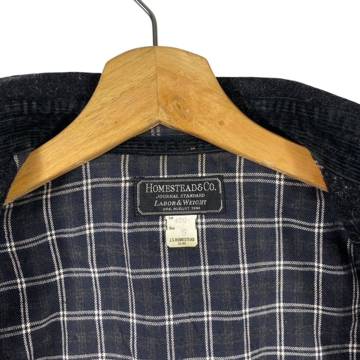 J.S. Homestead Journal Standard Homestead&co Shirt Wool S Size Black Colour Size US S / EU 44-46 / 1 - 7 Thumbnail