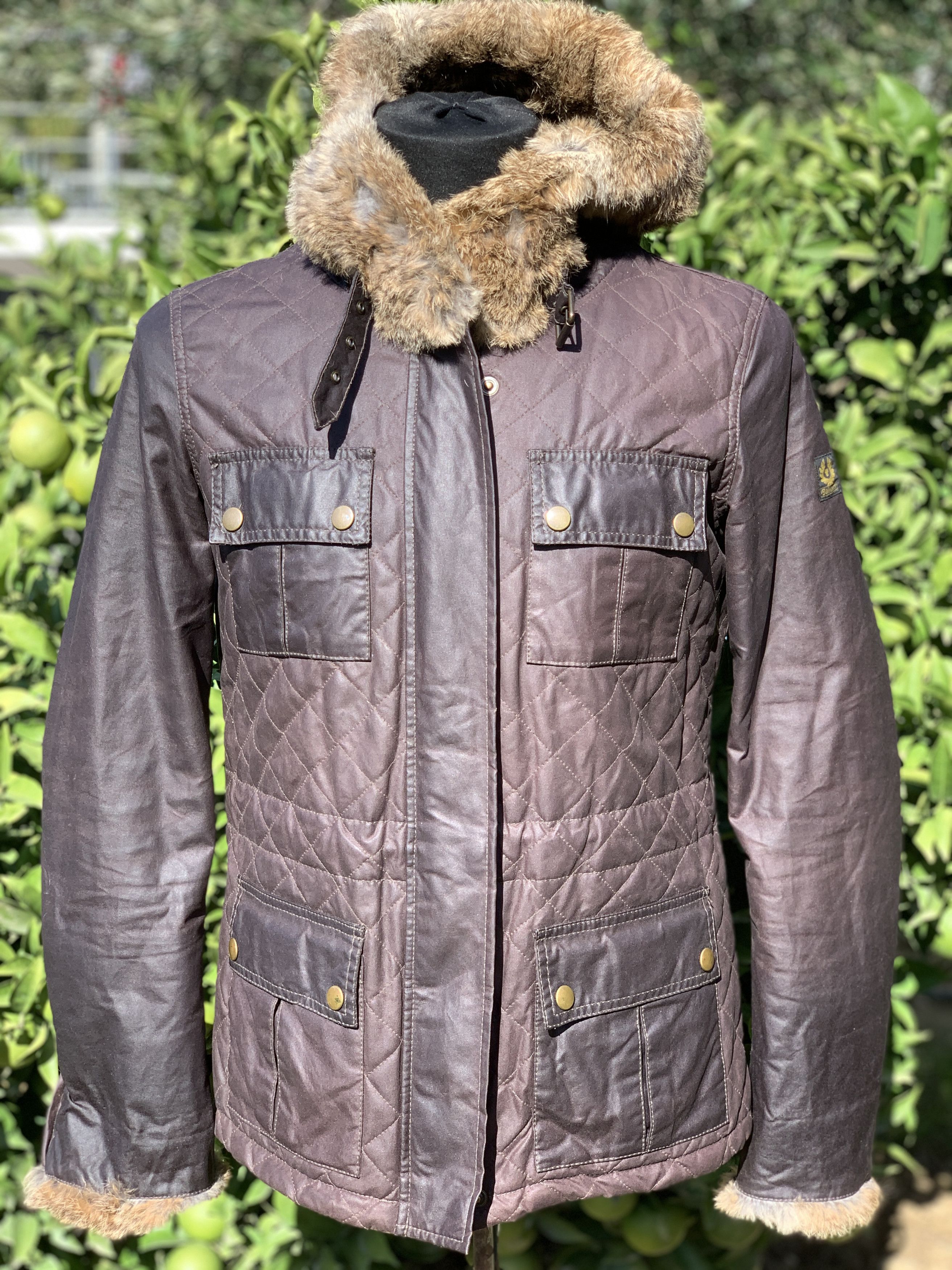 Baroque Collection Wax Belstaff GoldLabel Bomber Size 44 M L