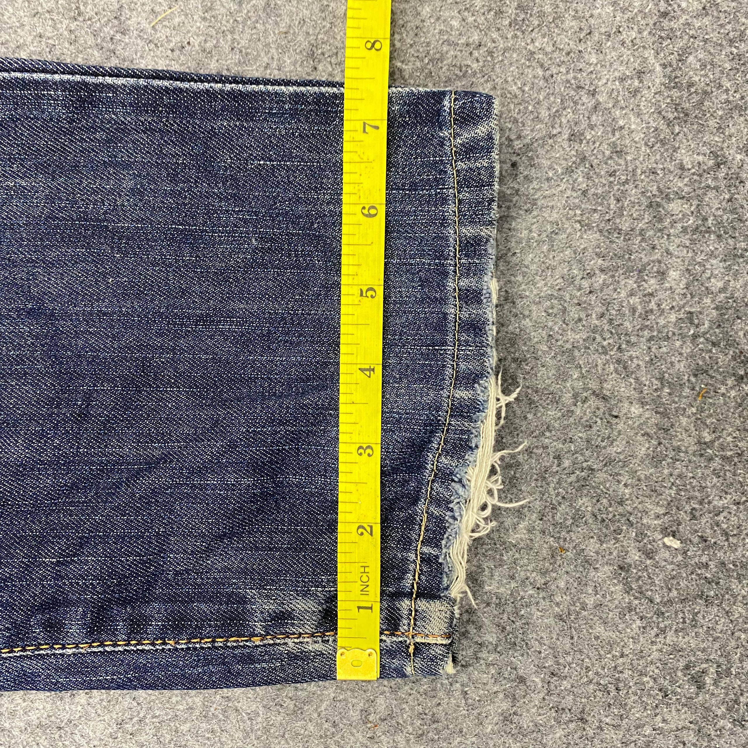 Edwin 💥Best Offer💥Vintage Edwin Distressed Denim Size US 30 / EU 46 - 8 Thumbnail