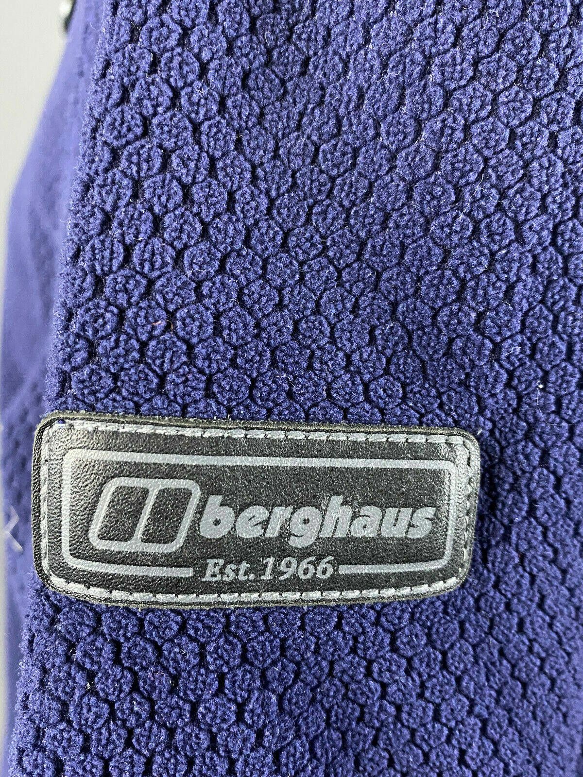 Berghaus Berghaus Blue High Button Up Fleece Jumper Size UK 18 2XL Size US XXL / EU 58 / 5 - 5 Thumbnail