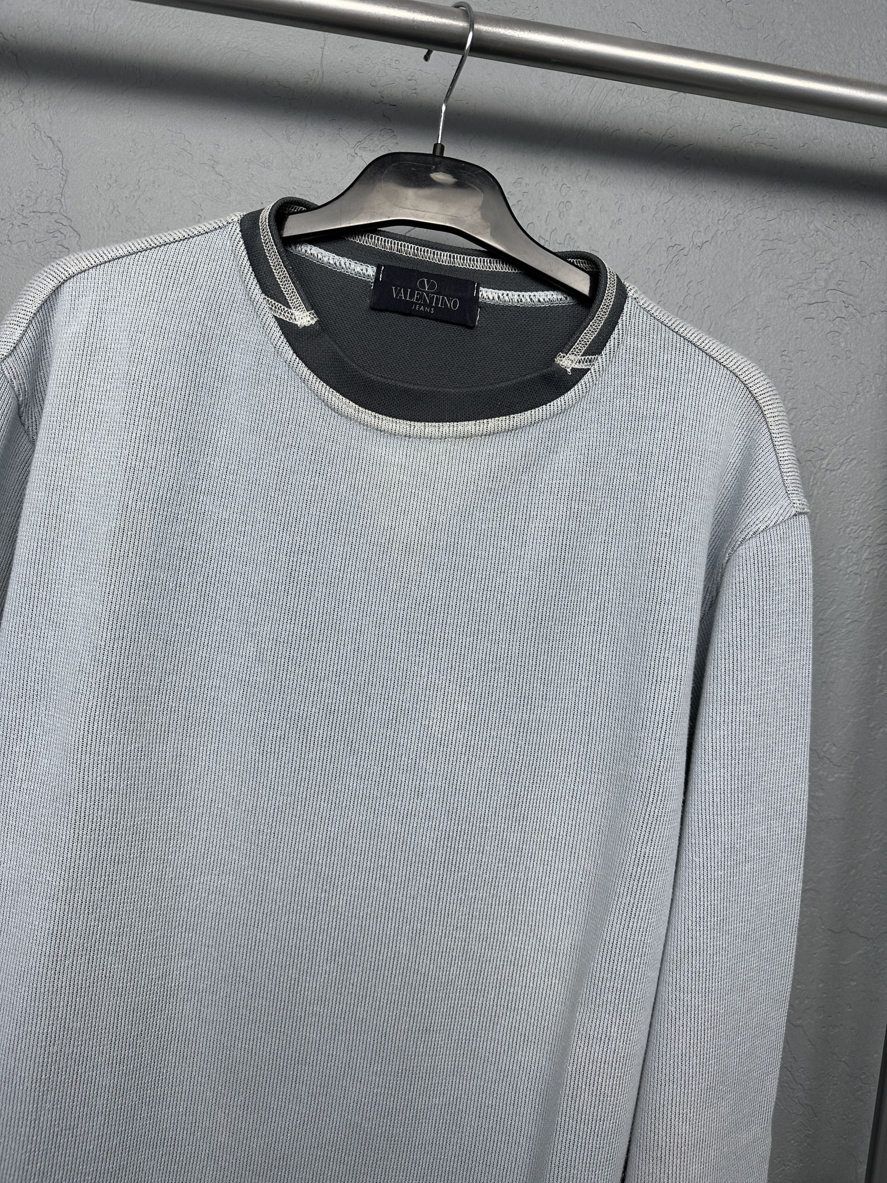 Valentino Valentino 90s Vintage Mens Sweatshirt Size US L / EU 52-54 / 3 - 2 Thumbnail