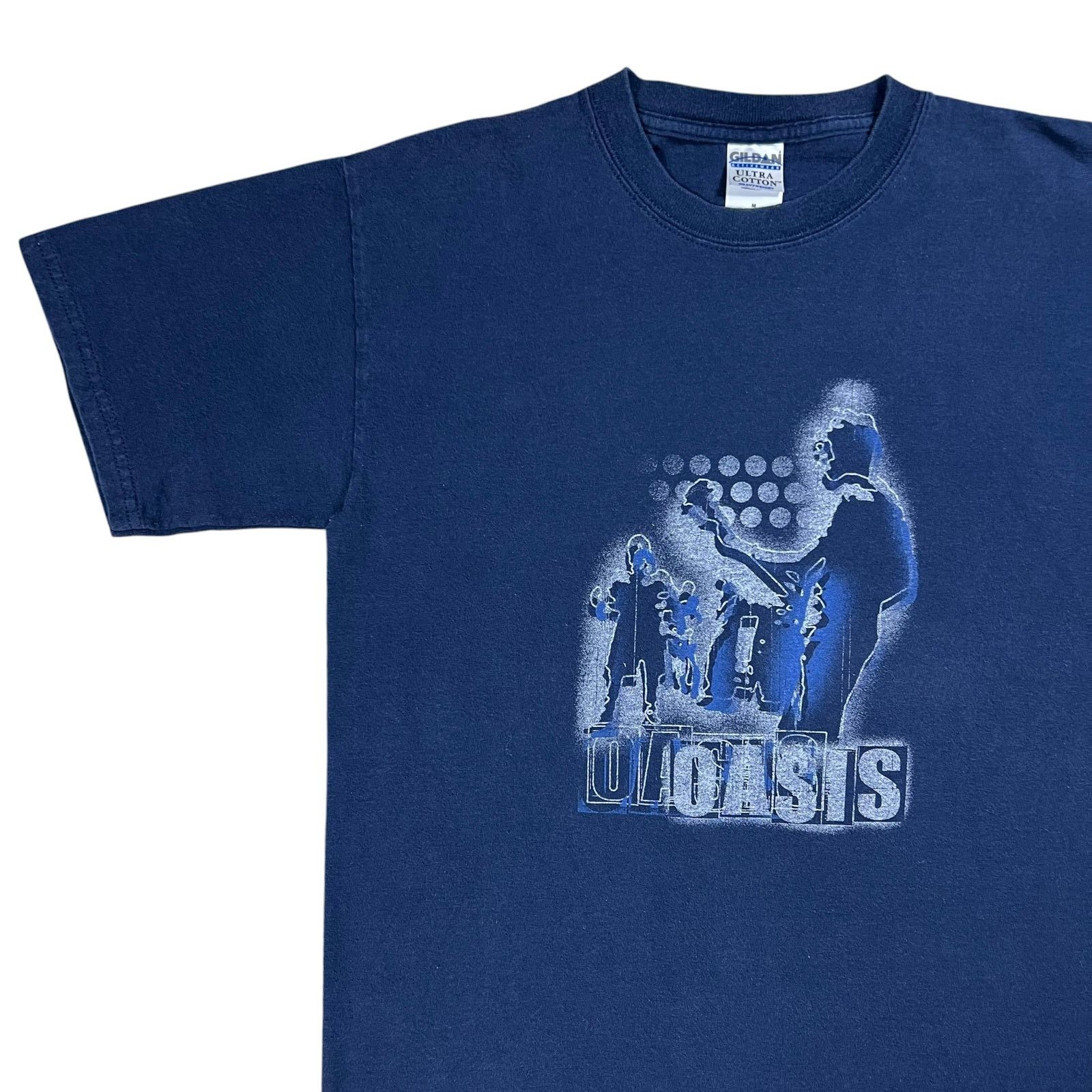 Band Tees × Gildan × Vintage Vintage Y2K Oasis Liam & Noel Gallagher band tee (M) Size US M / EU 48-50 / 2 - 4 Thumbnail