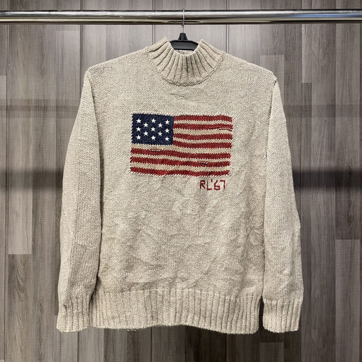 Polo Ralph Lauren Polo Ralph Lauren American Flag Sweater Size US M / EU 48-50 / 2 - 2 Thumbnail