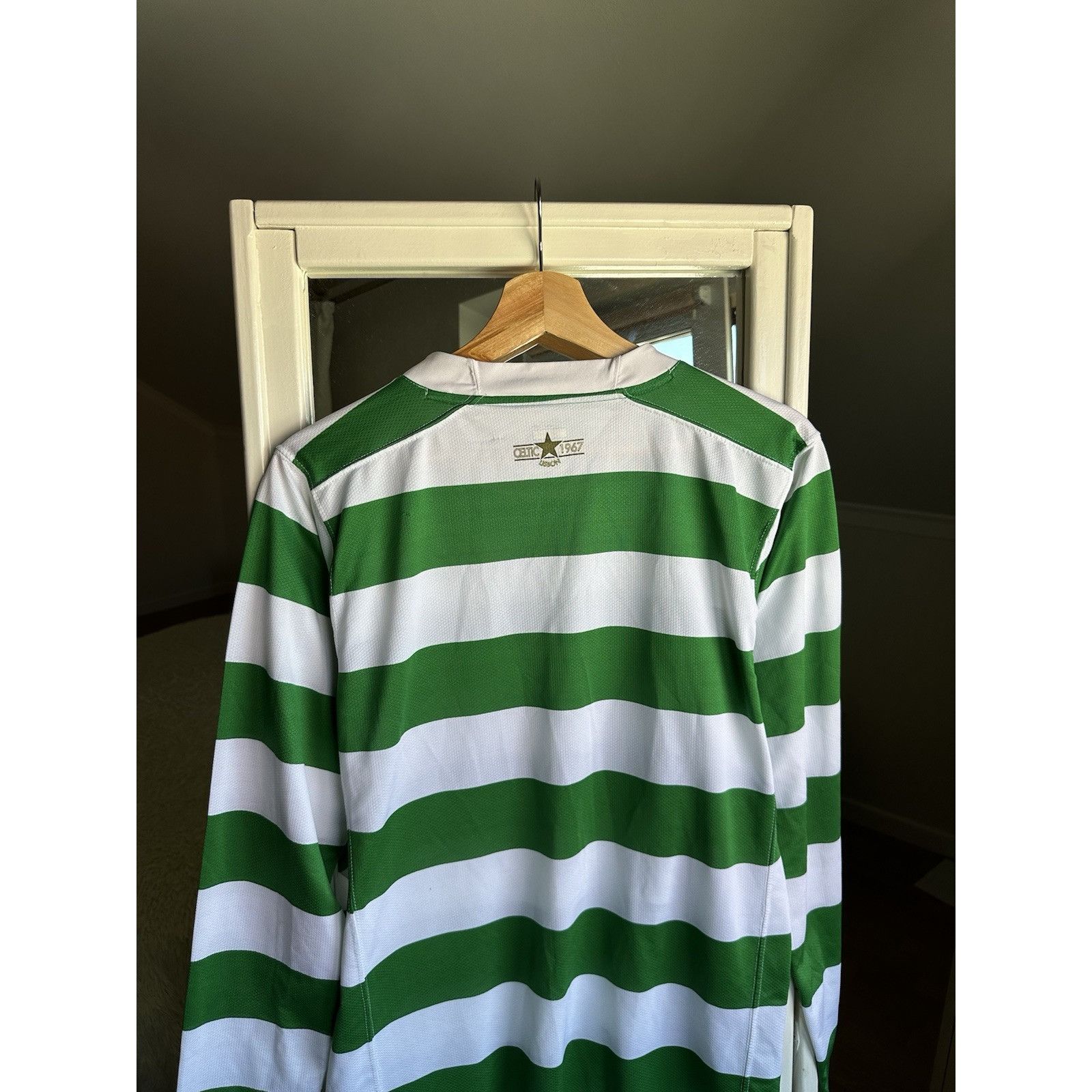 Nike Celtic Home Football Shirt Jersey 2007/08 40th Anniversary Size US M / EU 48-50 / 2 - 10 Thumbnail