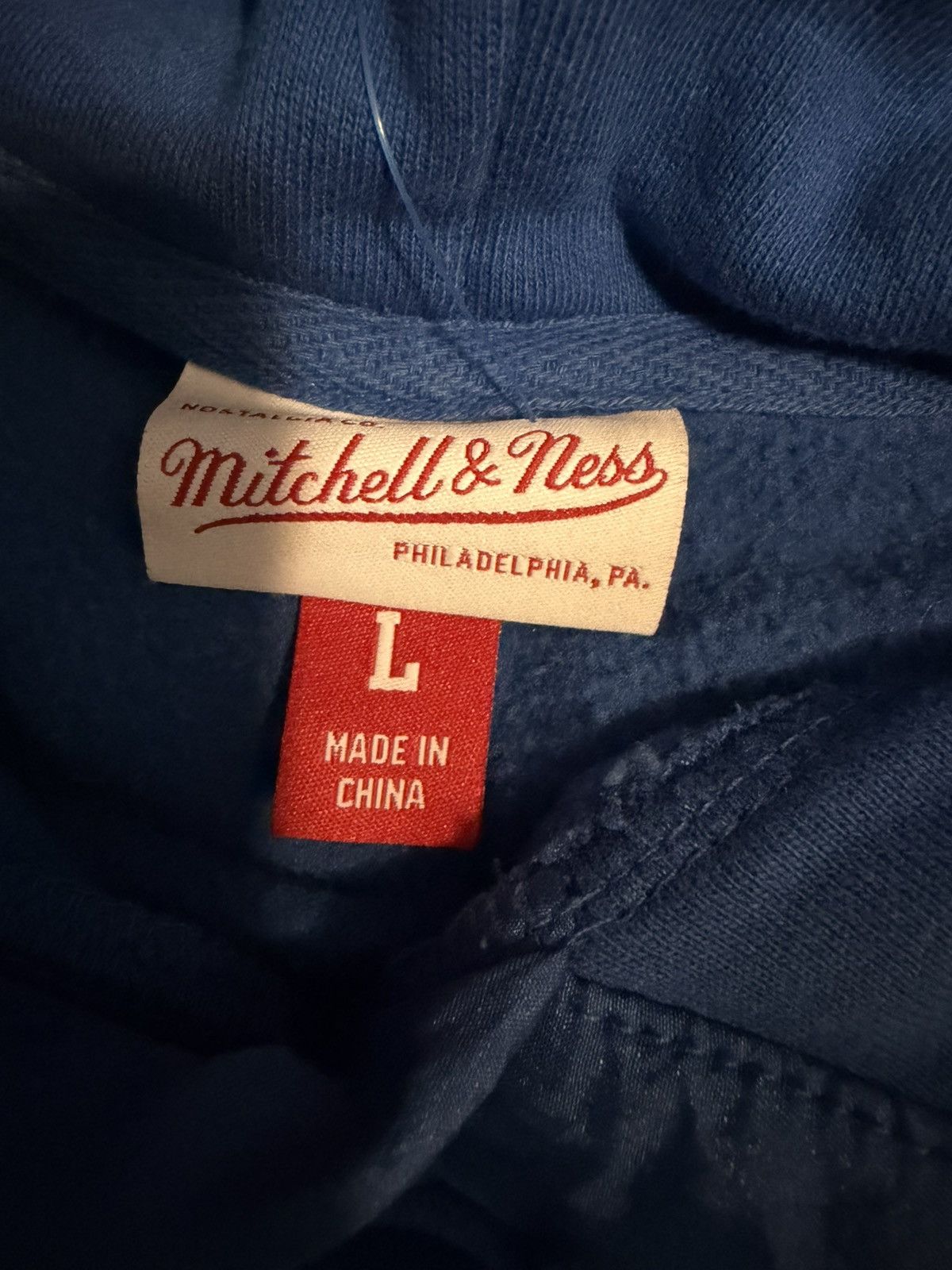 Mitchell & Ness Mitchell & Ness OG 2.0 Hoodie Vintage LA Dodgers Men's Sz L Size US L / EU 52-54 / 3 - 3 Thumbnail