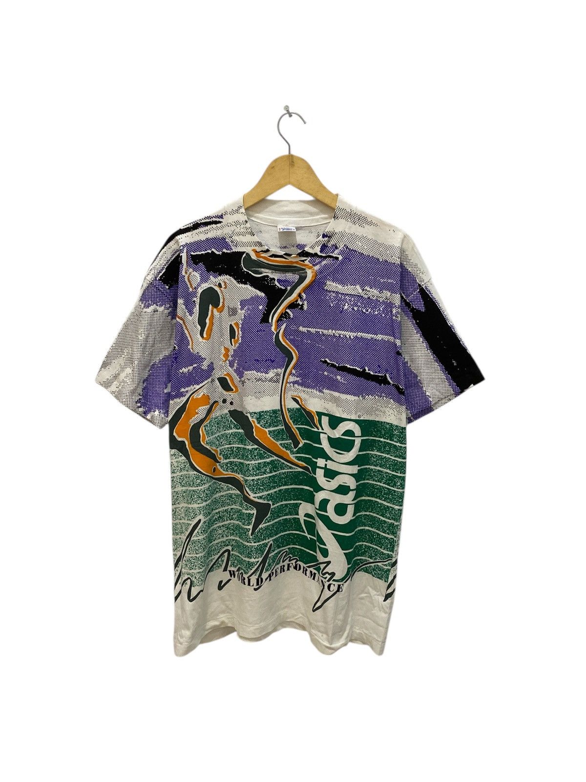Asics Vintage asics all over print Size US M / EU 48-50 / 2 - 1 Thumbnail