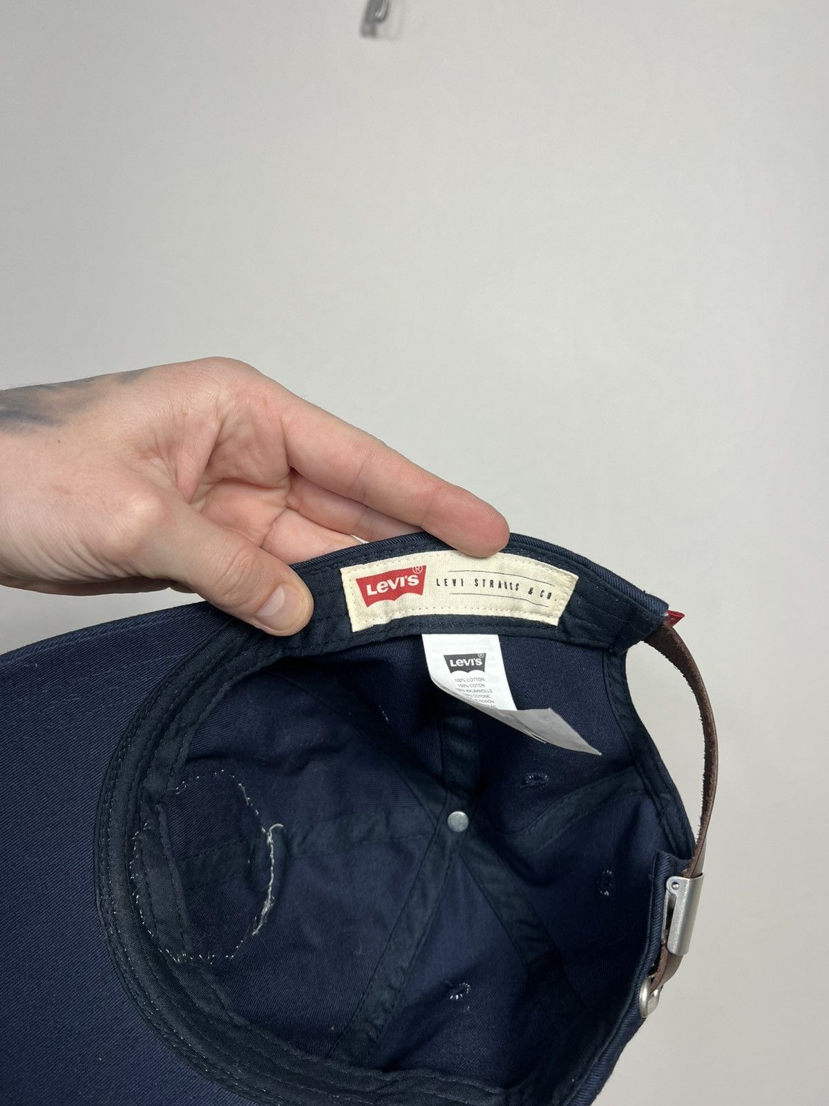 Levi's Levi’s x Alfa Romeo Cap With Leather Strap Size ONE SIZE - 10 Thumbnail