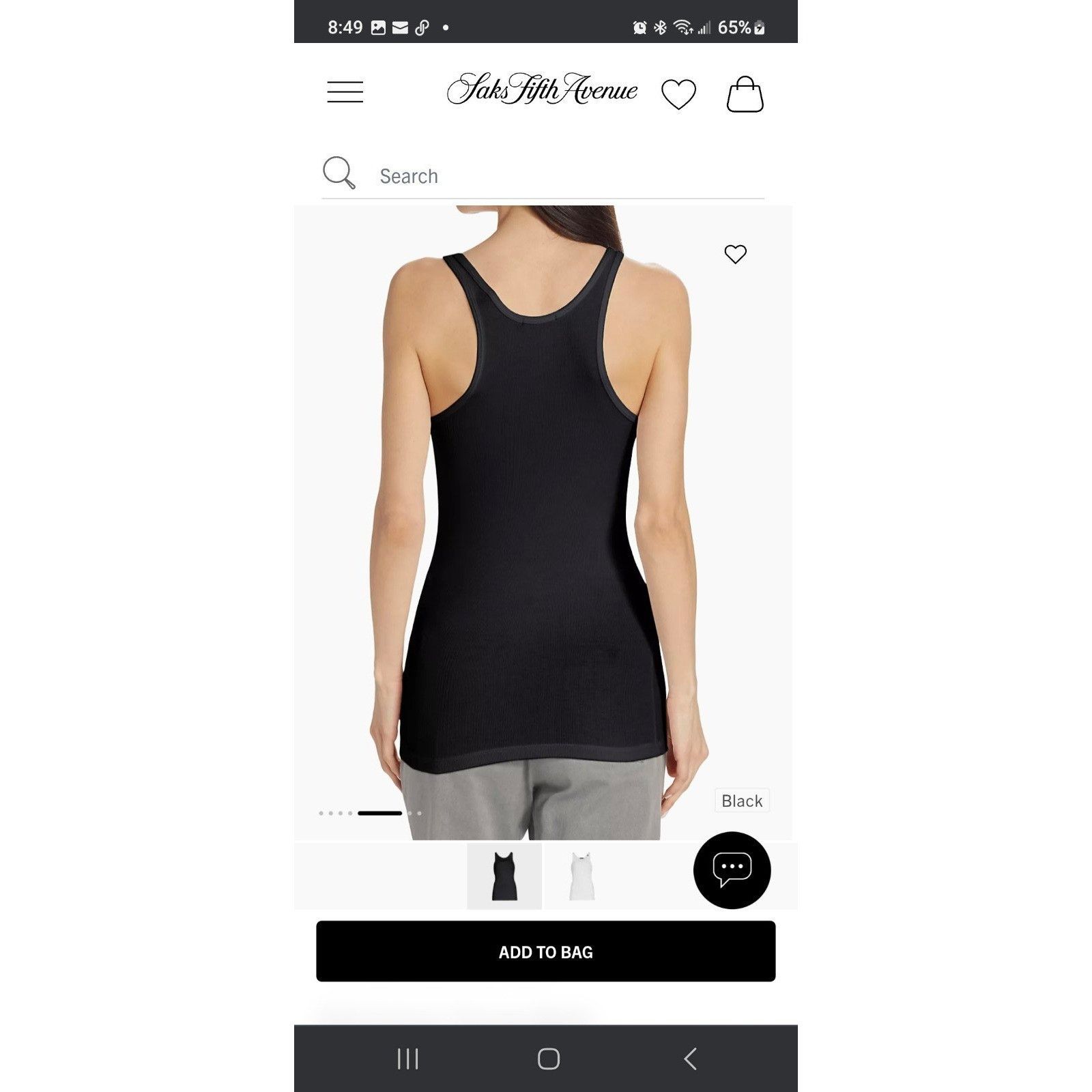 ATM Anthony Thomas Melillo ATM Boy Rib Knit Semi-Sheer Boy Tanks Modal Tissue Weight Bl Size S / US 4 / IT 40 - 4 Thumbnail