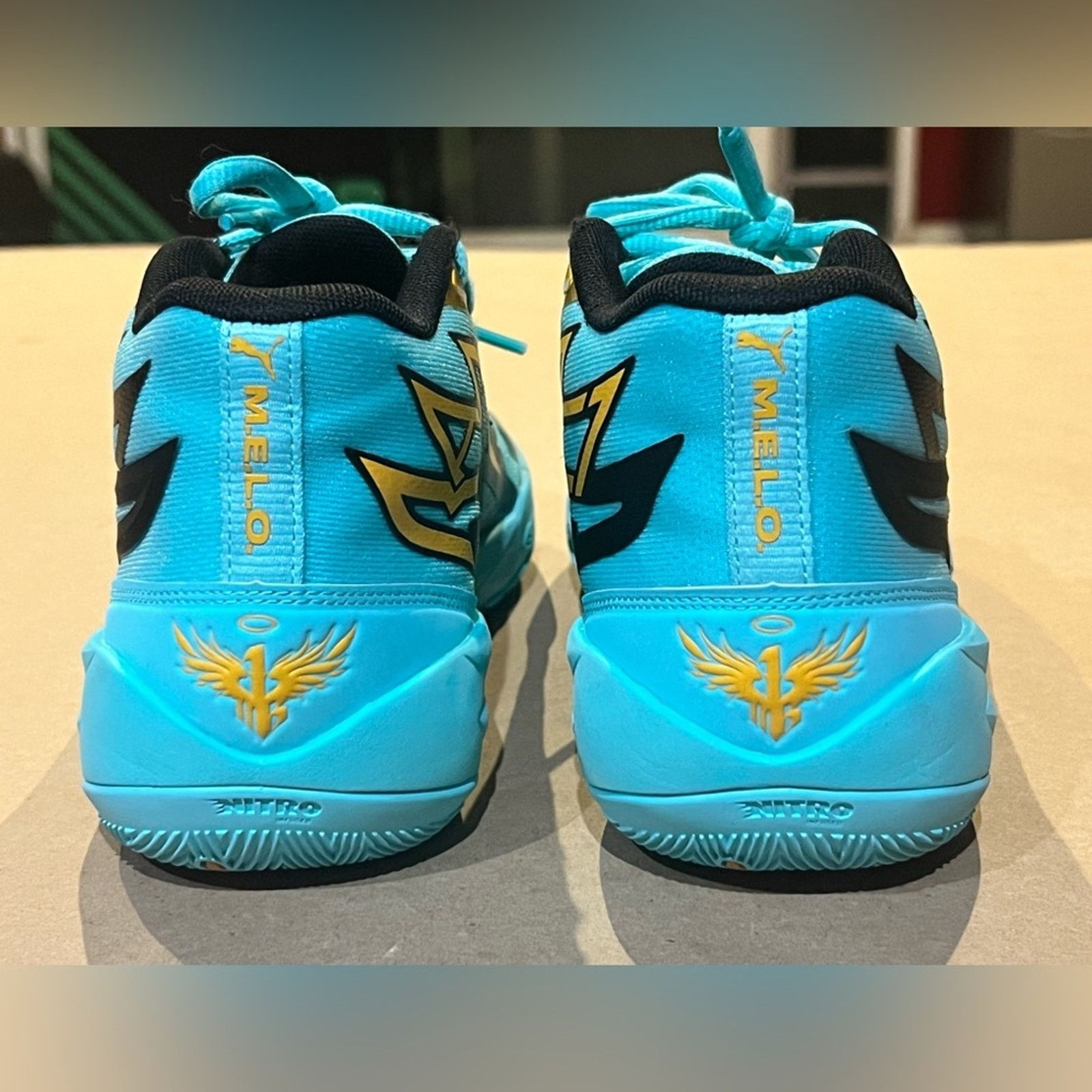 Puma PUMA MB.02 JR Mid Honeycomb (kids) size 5 Elektro Aqua Teal Size US 5 / EU 37 - 5 Thumbnail