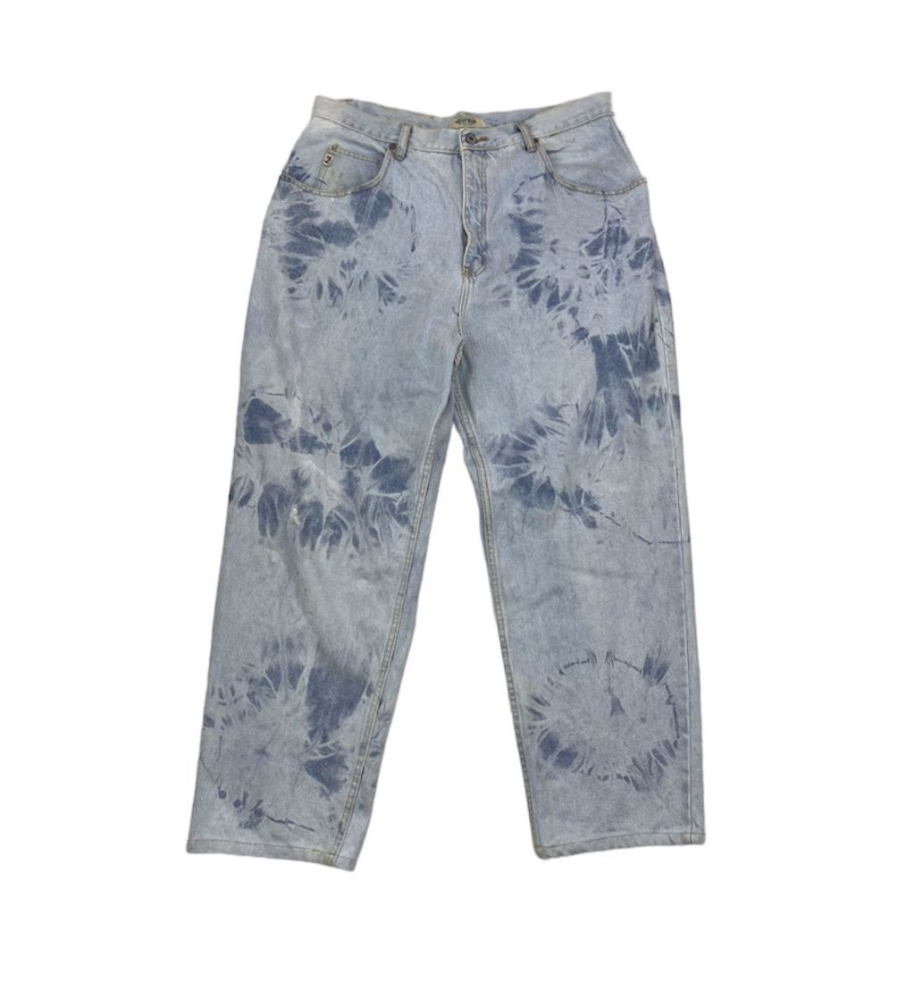 Guess 90s Vintage GUESS Custom Acid Wash Denim #1219/AQ Size US 38 / EU 54 - 1 Thumbnail