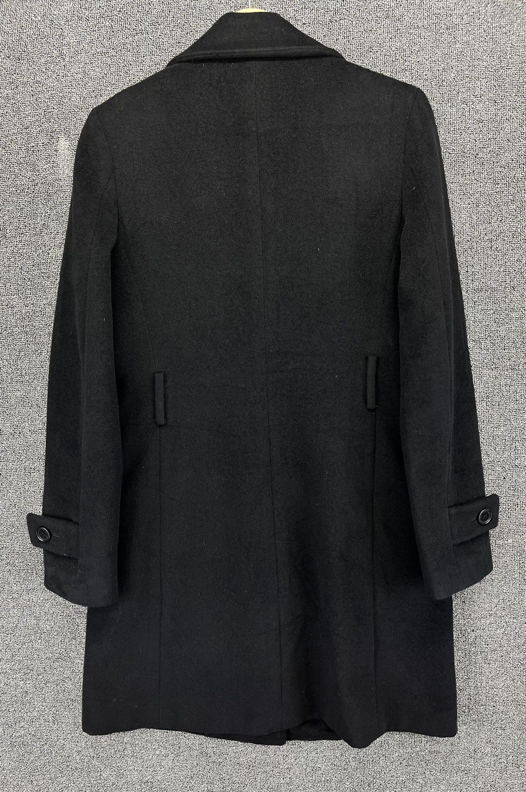 Calvin Klein Vintage Calvin Klein Black Wool Coats Jacket Size M / US 6-8 / IT 42-44 - 11 Thumbnail