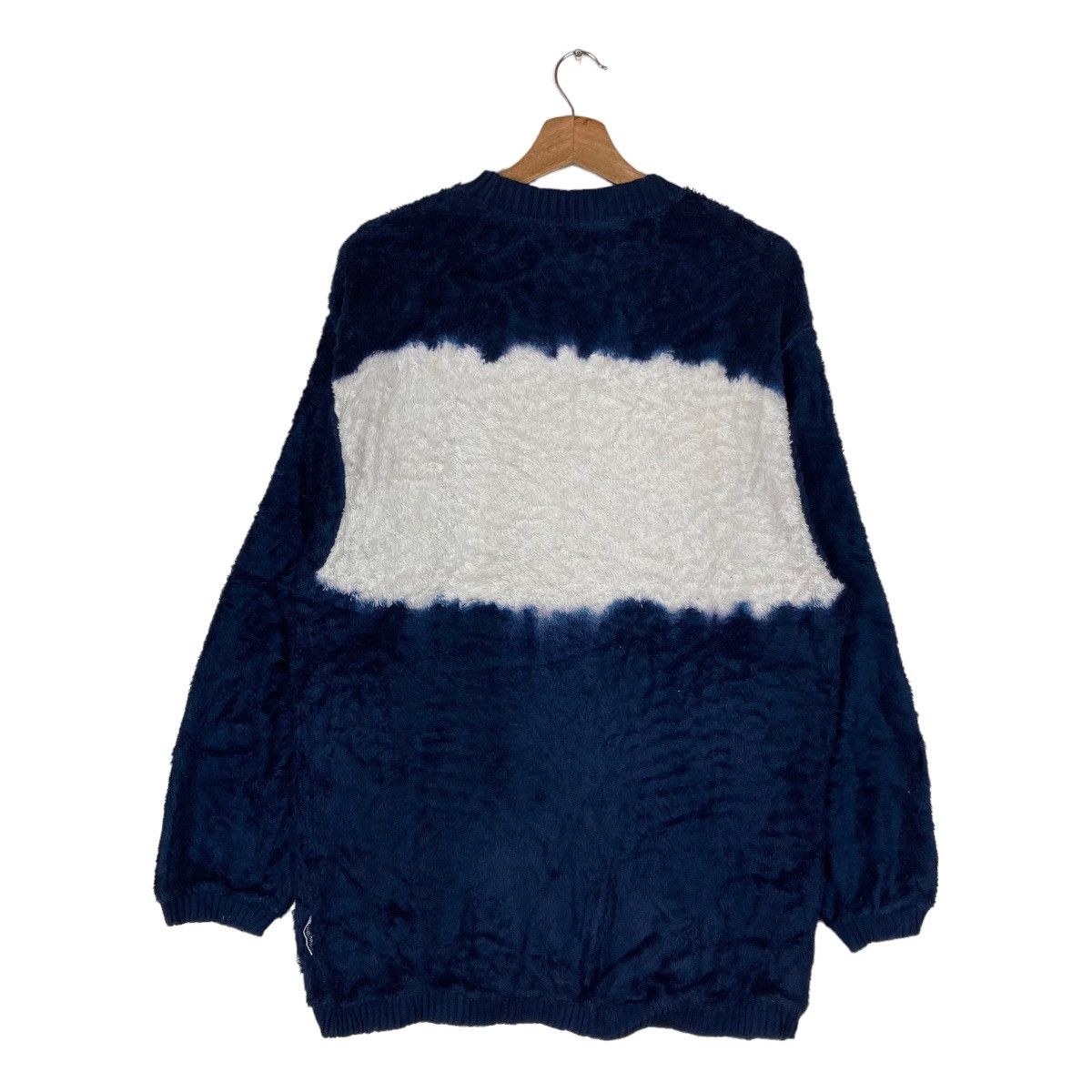 Vintage Vintage Nev Future Shape Two Tone Pullover Jumper Medium Size L / US 10 / IT 46 - 5 Thumbnail
