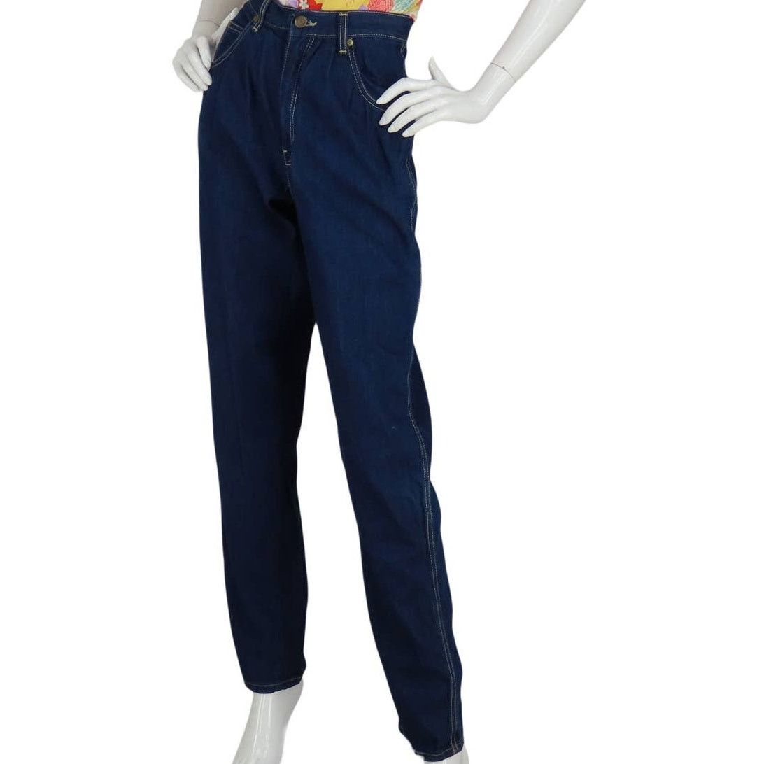 Vintage Vintage High Waisted Denim Jeans Size 24 Size 24" / US 00 / IT 34 - 1 Thumbnail