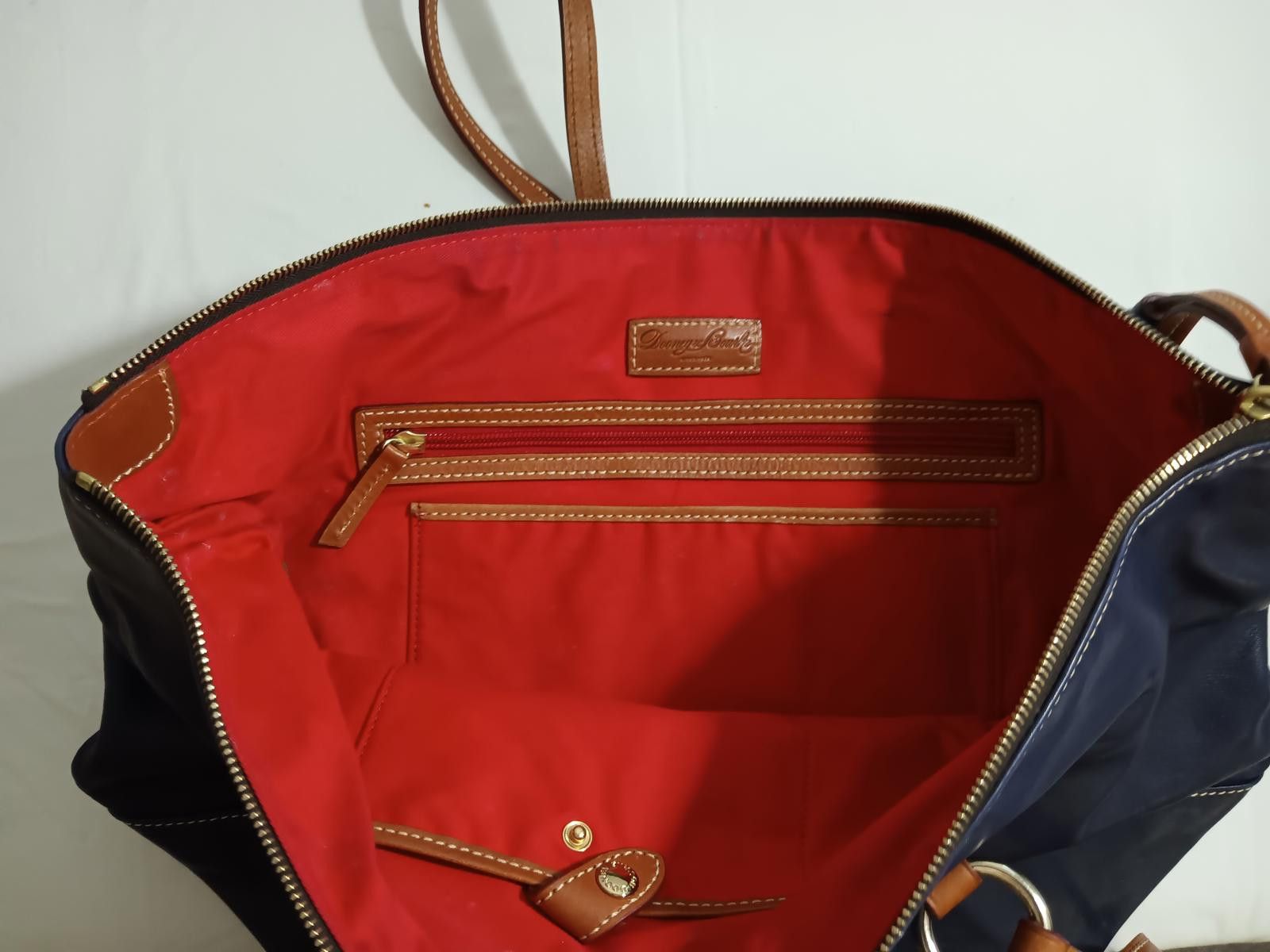 Dooney & Bourke Dooney & Bourke Navy Leather Tote Bag Size ONE SIZE - 5 Thumbnail