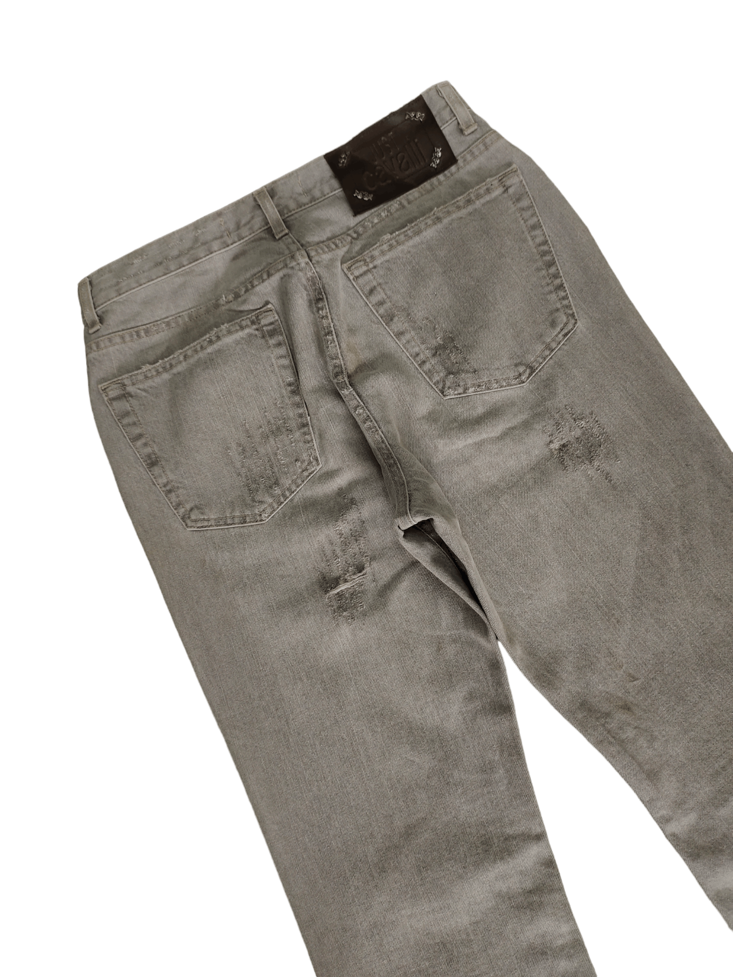Just Cavalli Flare Jeans Just Cavalli Distress Mudmax Boot Cut Y2k Size US 29 - 15 Thumbnail