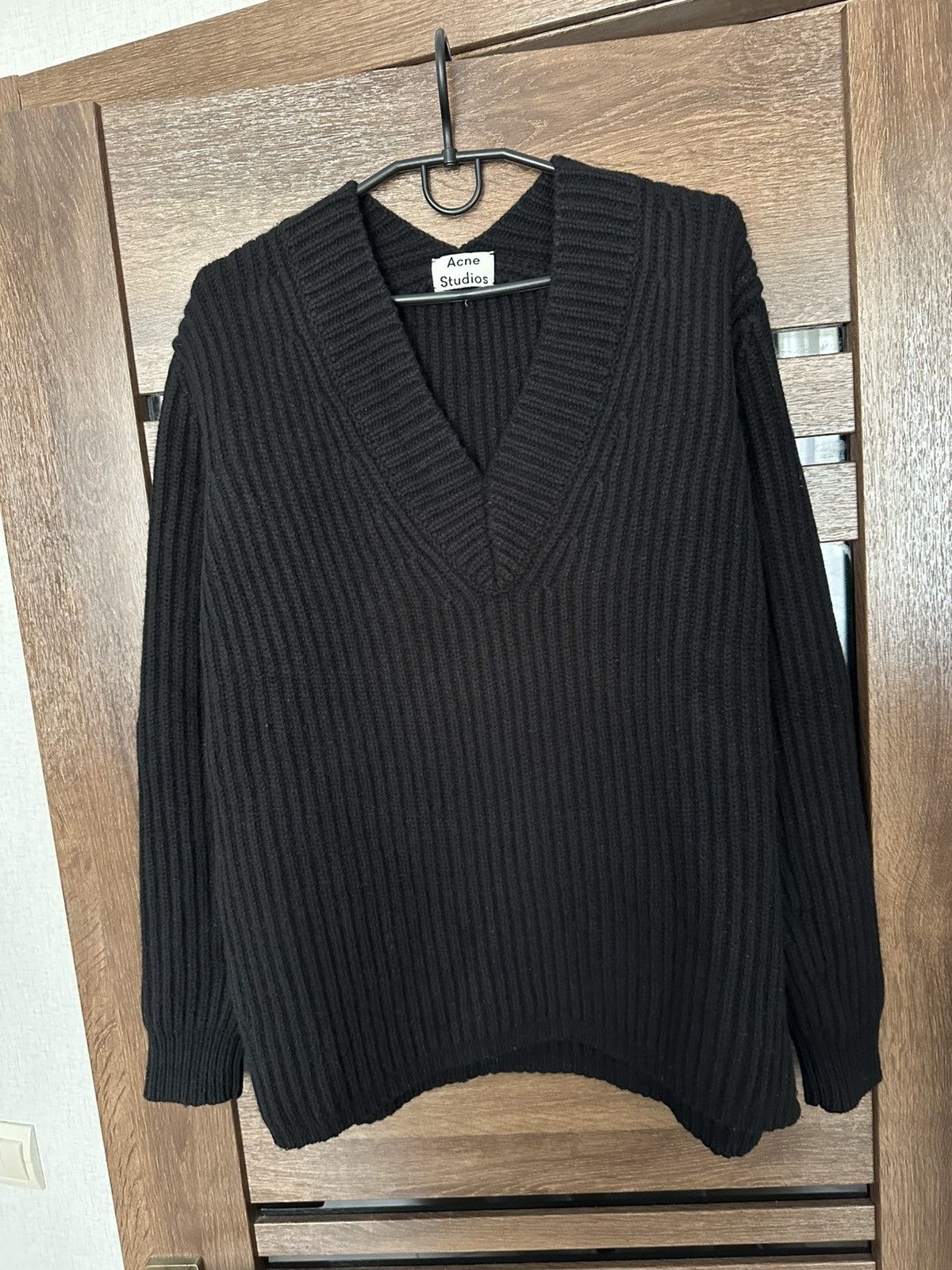Acne Studios Acne Studios Rib Knit Wool Sweater Pullover Size M / US 6-8 / IT 42-44 - 5 Thumbnail
